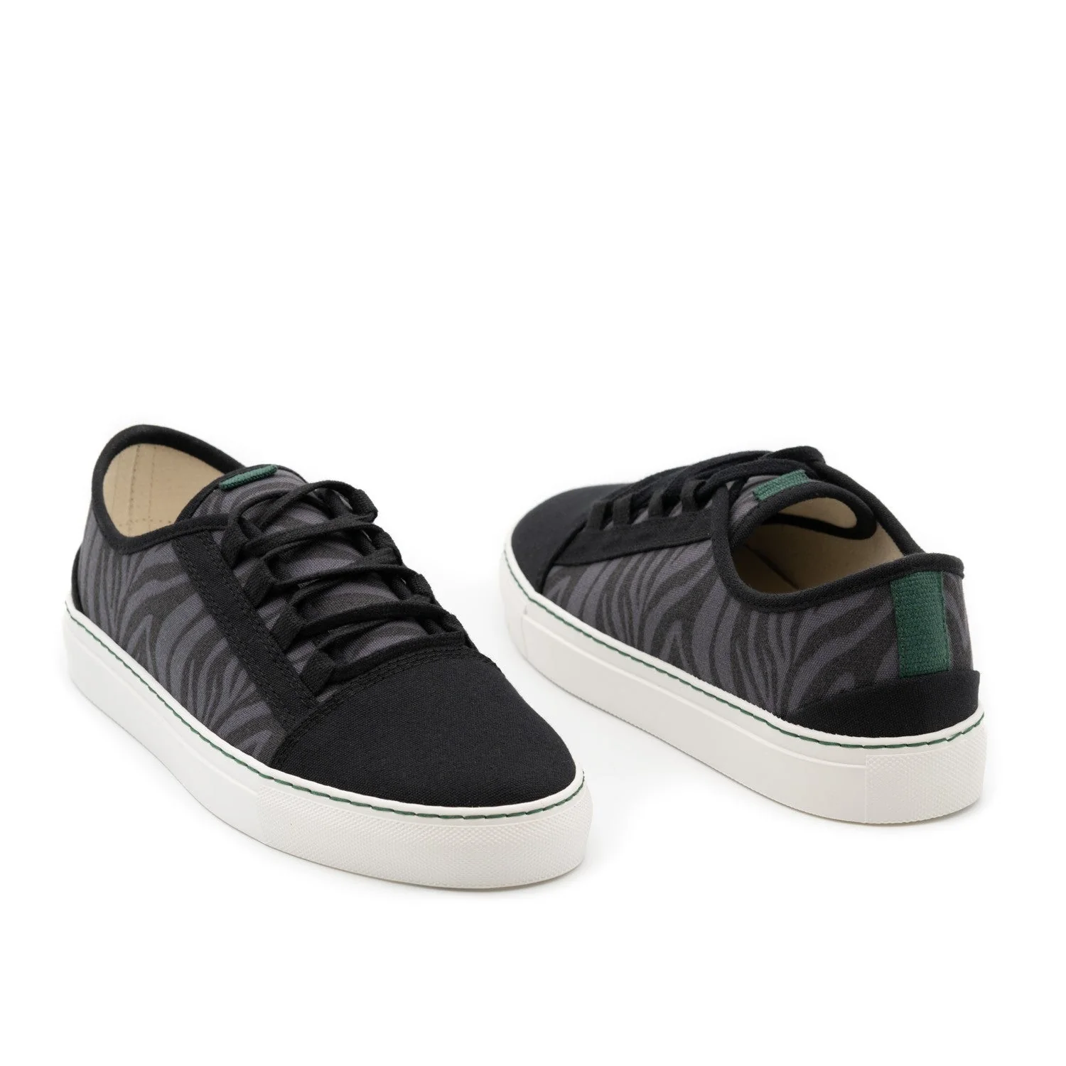 Vegan sneaker gray zebra CUV009 - Image 2