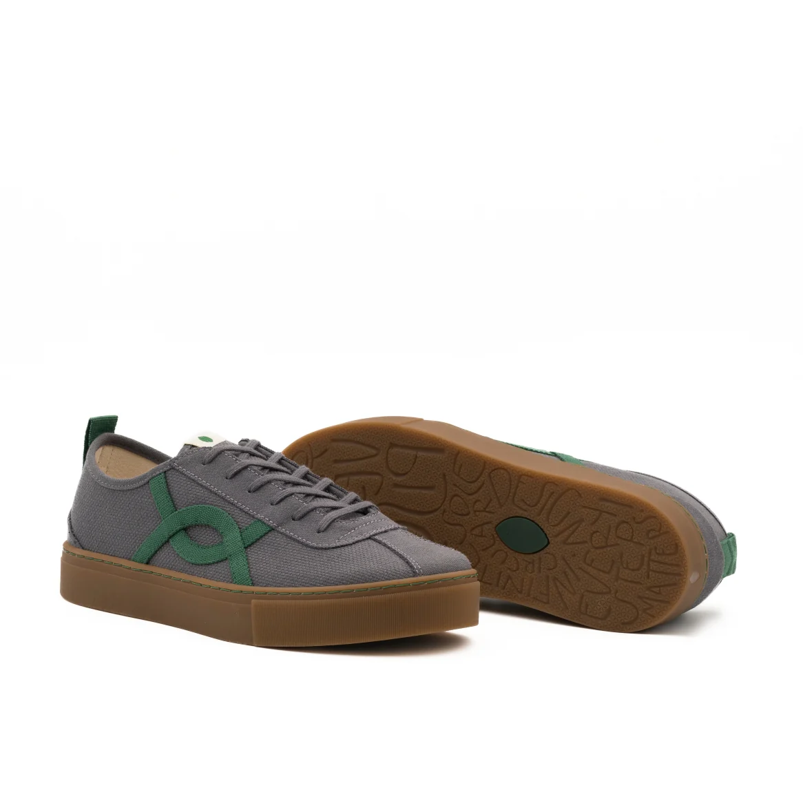 Vegan sneaker grey KAF016 - Image 2
