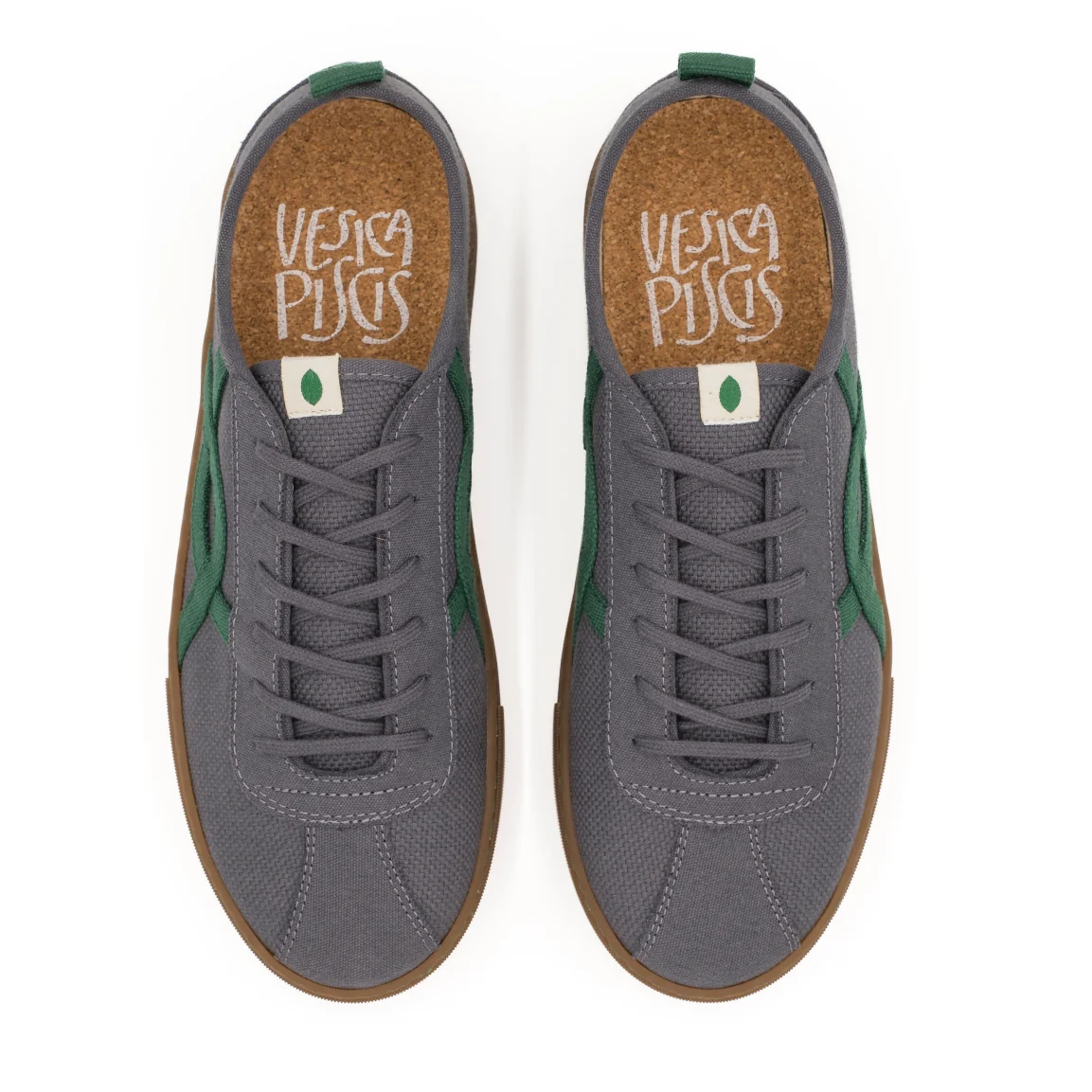 Vegan sneaker grey KAF016 - Image 3