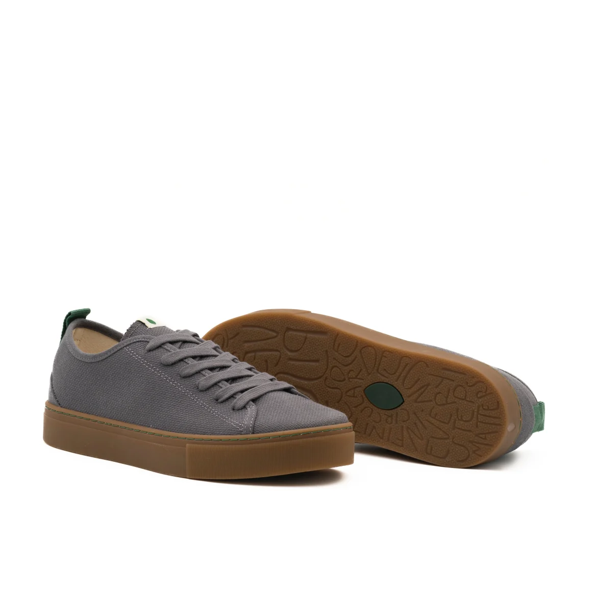 Vegan sneaker grey NIK013 - Image 2