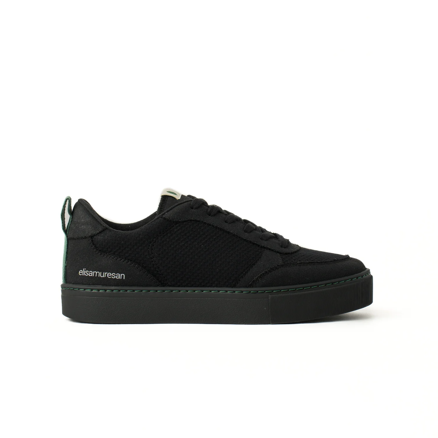 Vegan sneaker Hans black-black SON042