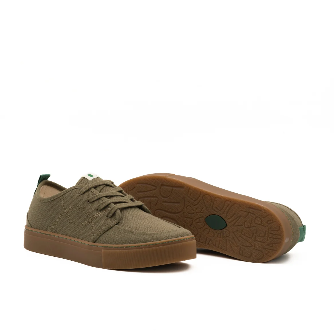 Vegan sneaker kaki TAG026 - Image 2