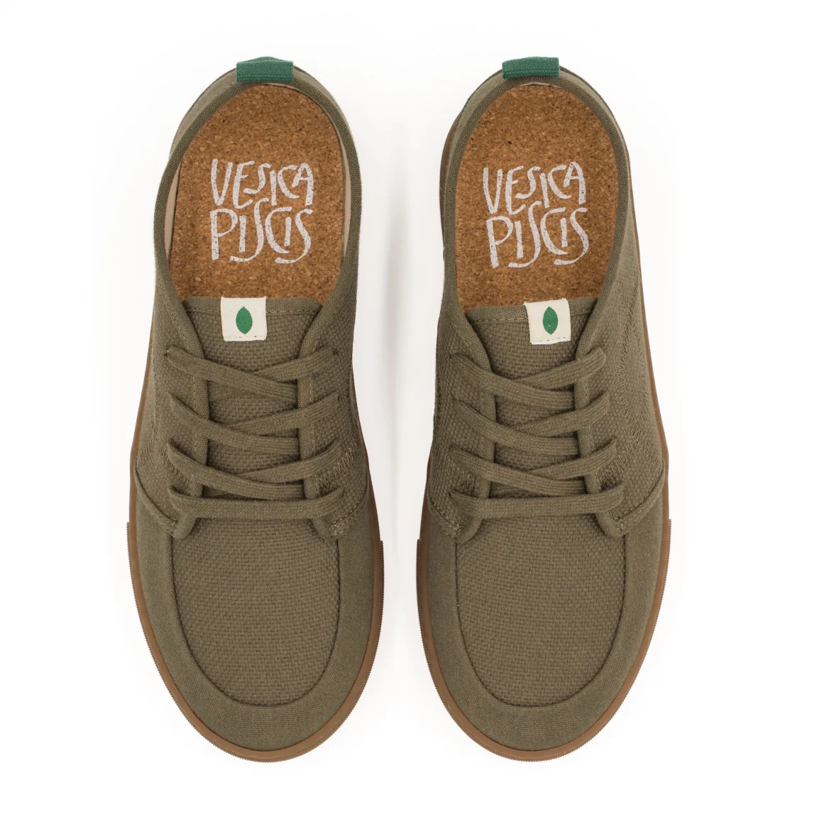 Vegan sneaker kaki TAG026 - Image 3