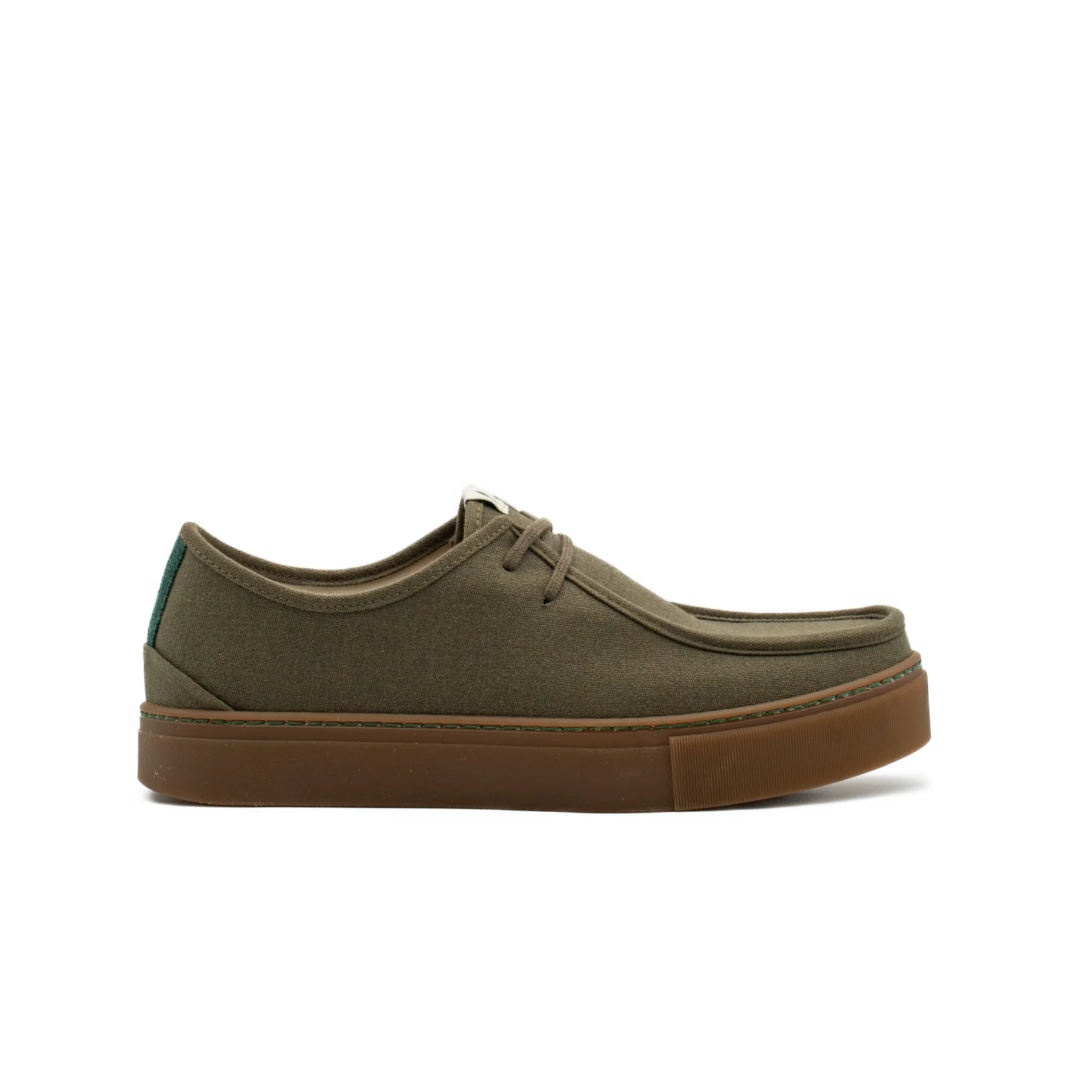 Vegan sneaker khaki SEN005
