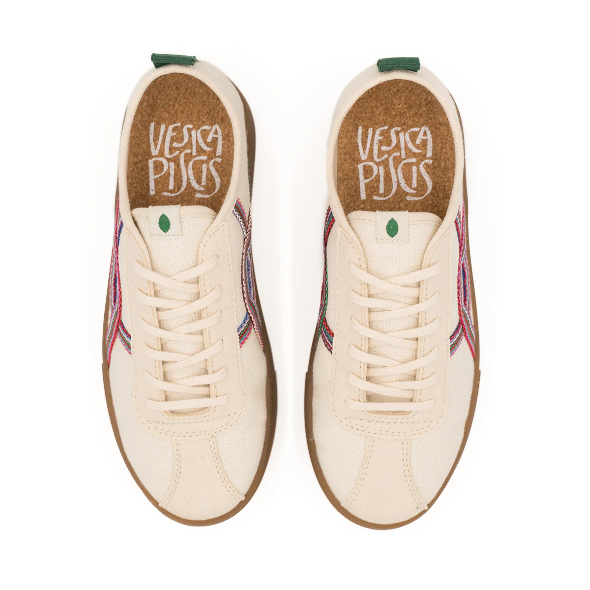 Vegan sneaker linen off white/heiwa  KAF017 - Image 3