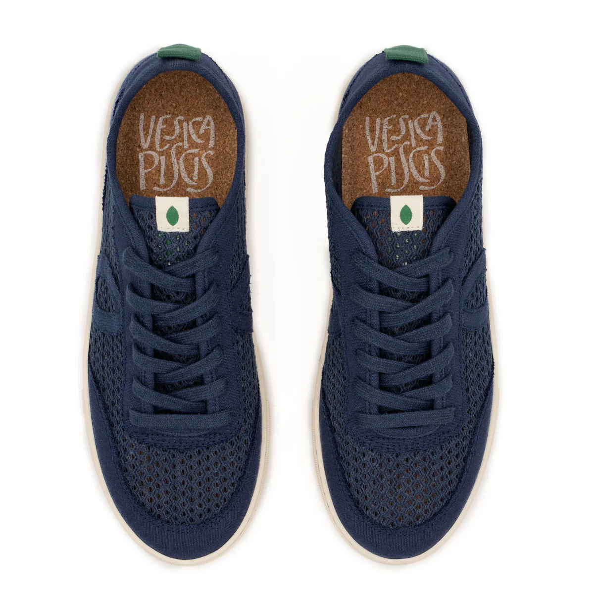 Vegan sneaker mesh marine BRI004 - Image 3