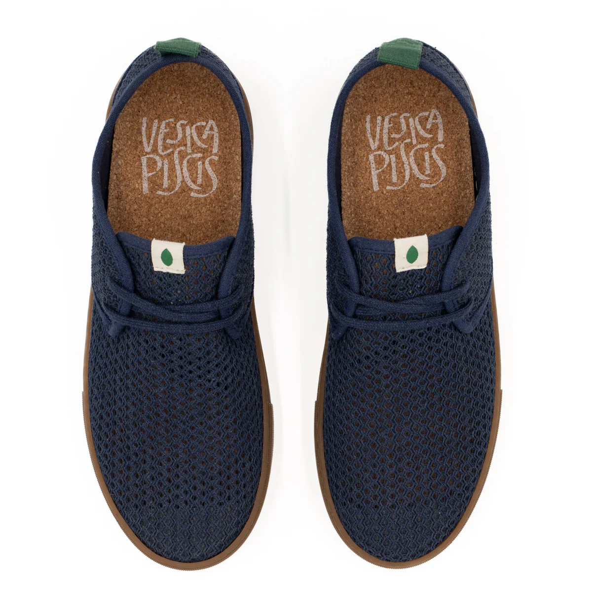 Vegan sneaker mesh marine SID043 - Image 3