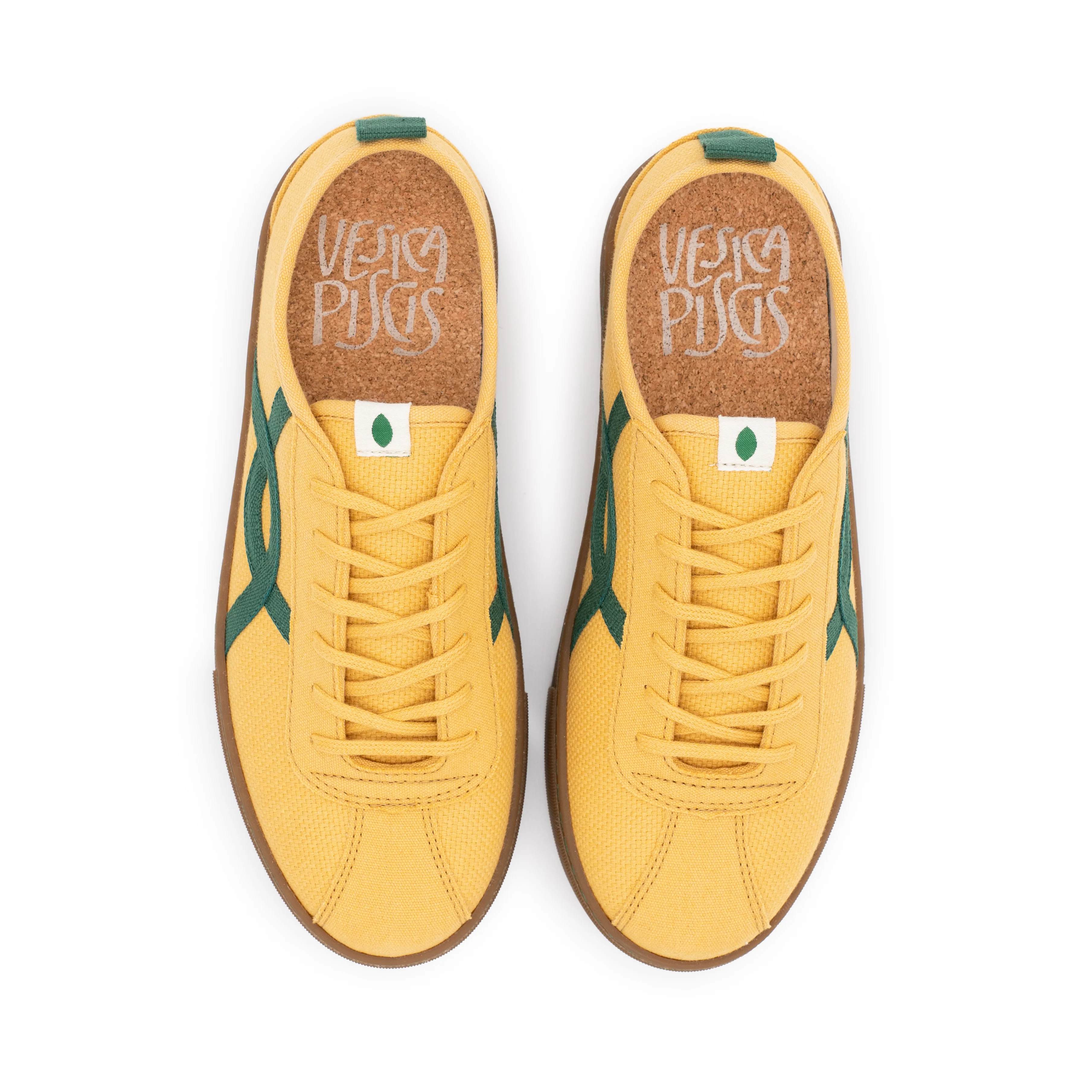 Vegan sneaker mustard KAF004 - Image 4