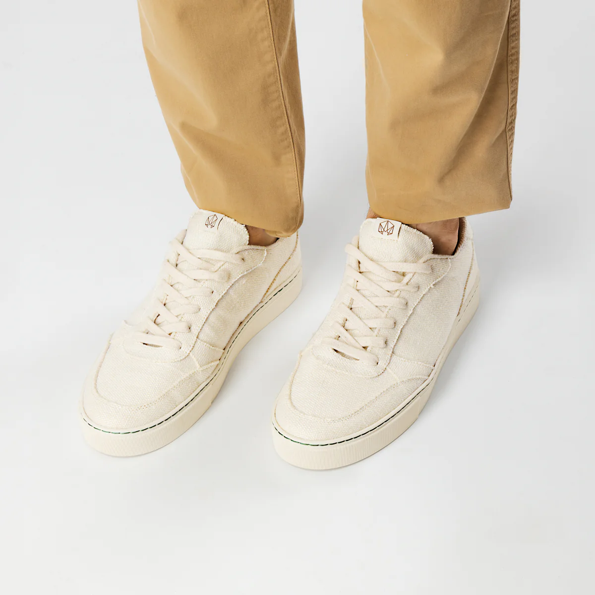 Vegan sneaker organic off-white hemp SON033 - Image 3