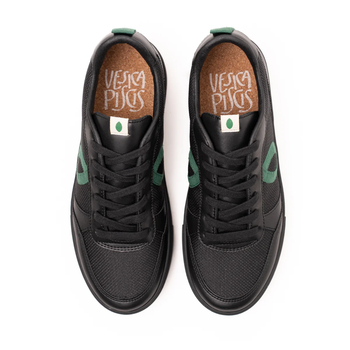 Vegan sneaker Bio-Veg +mesh Black SON030 - Image 3