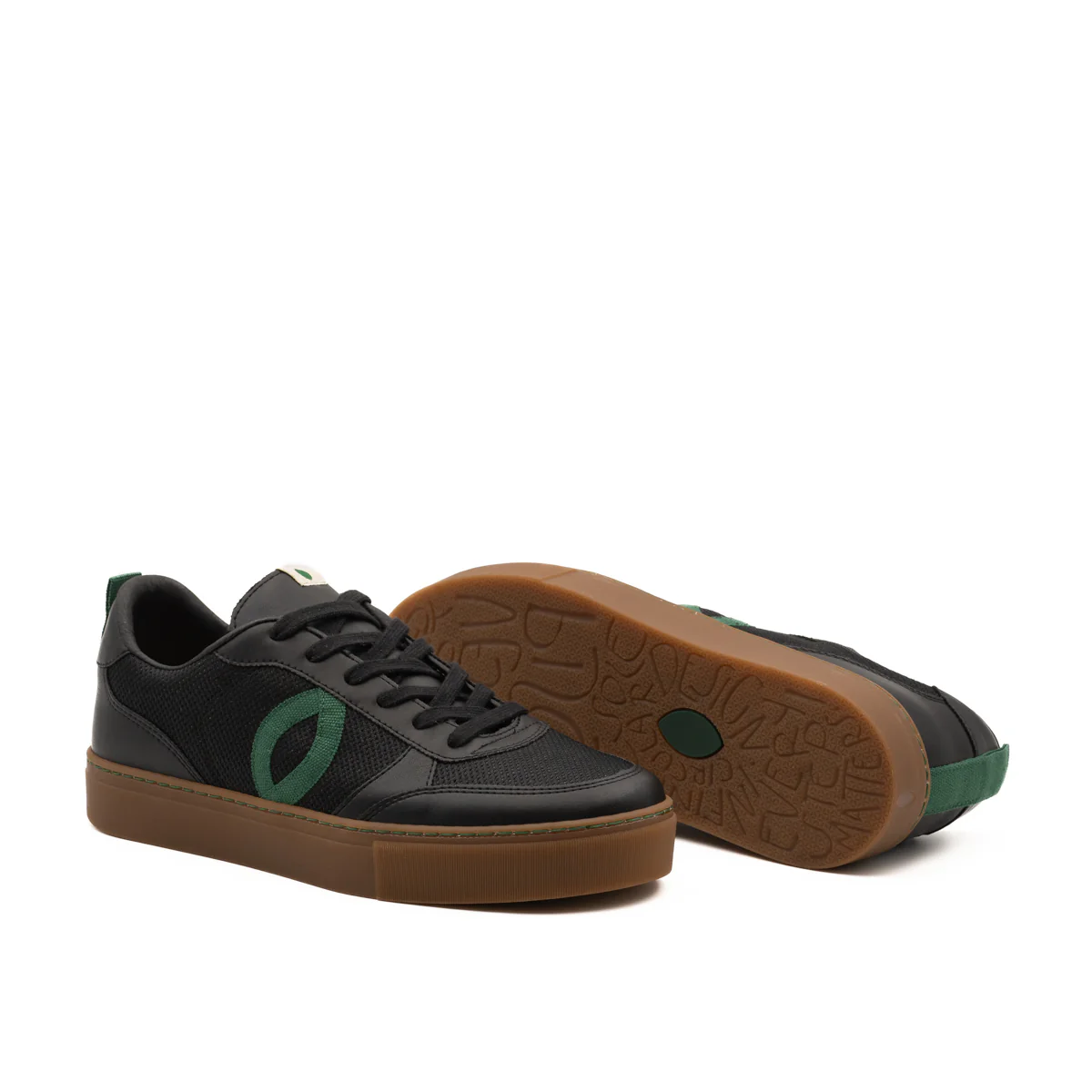 Vegan sneaker Bio-Veg +mesh Black SON031 - Image 2