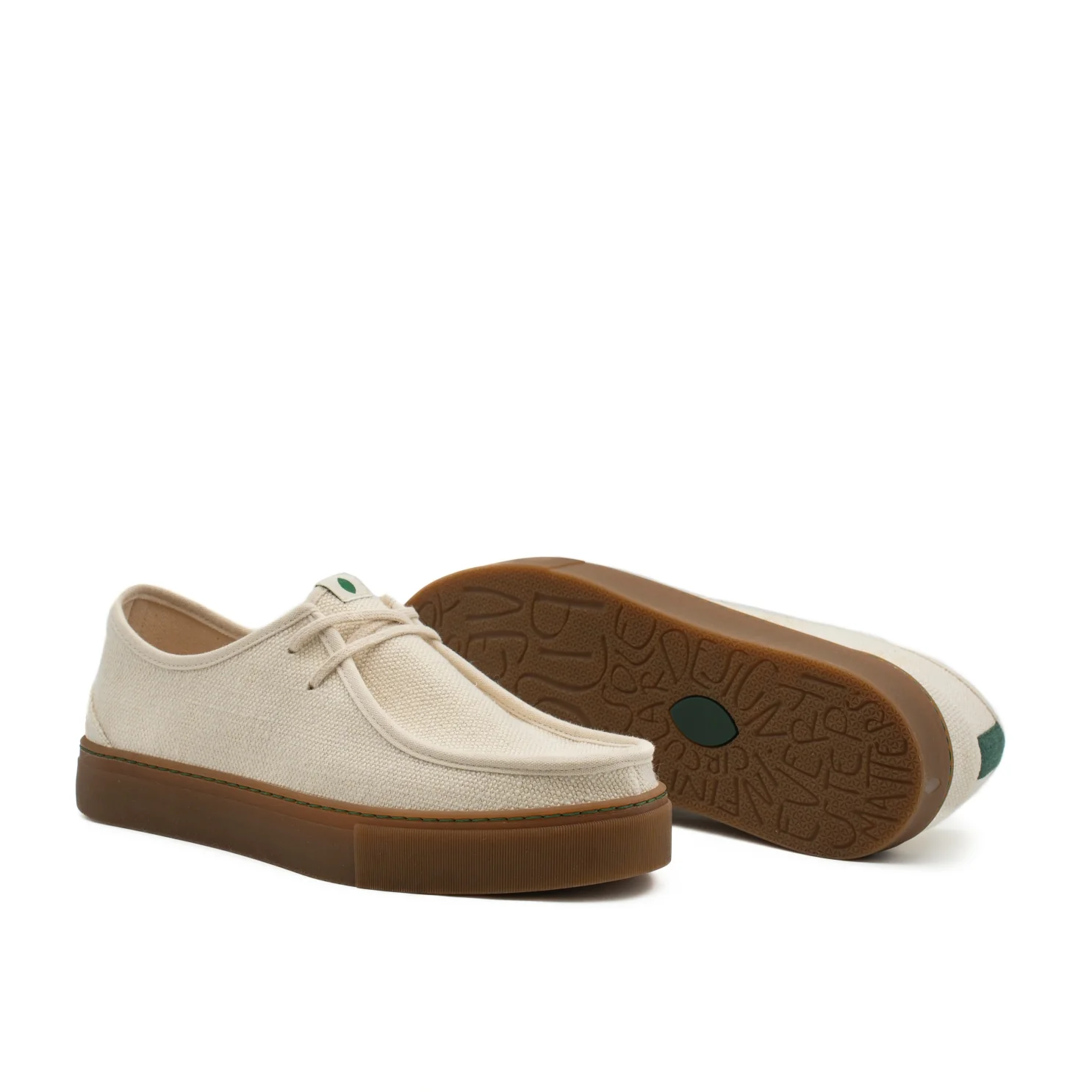 Vegan sneaker organic off-white hemp SEN009 - Image 2
