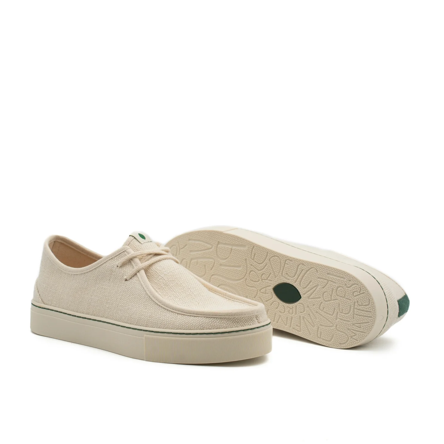 Vegan sneaker off white hemp SEN010 - Image 2