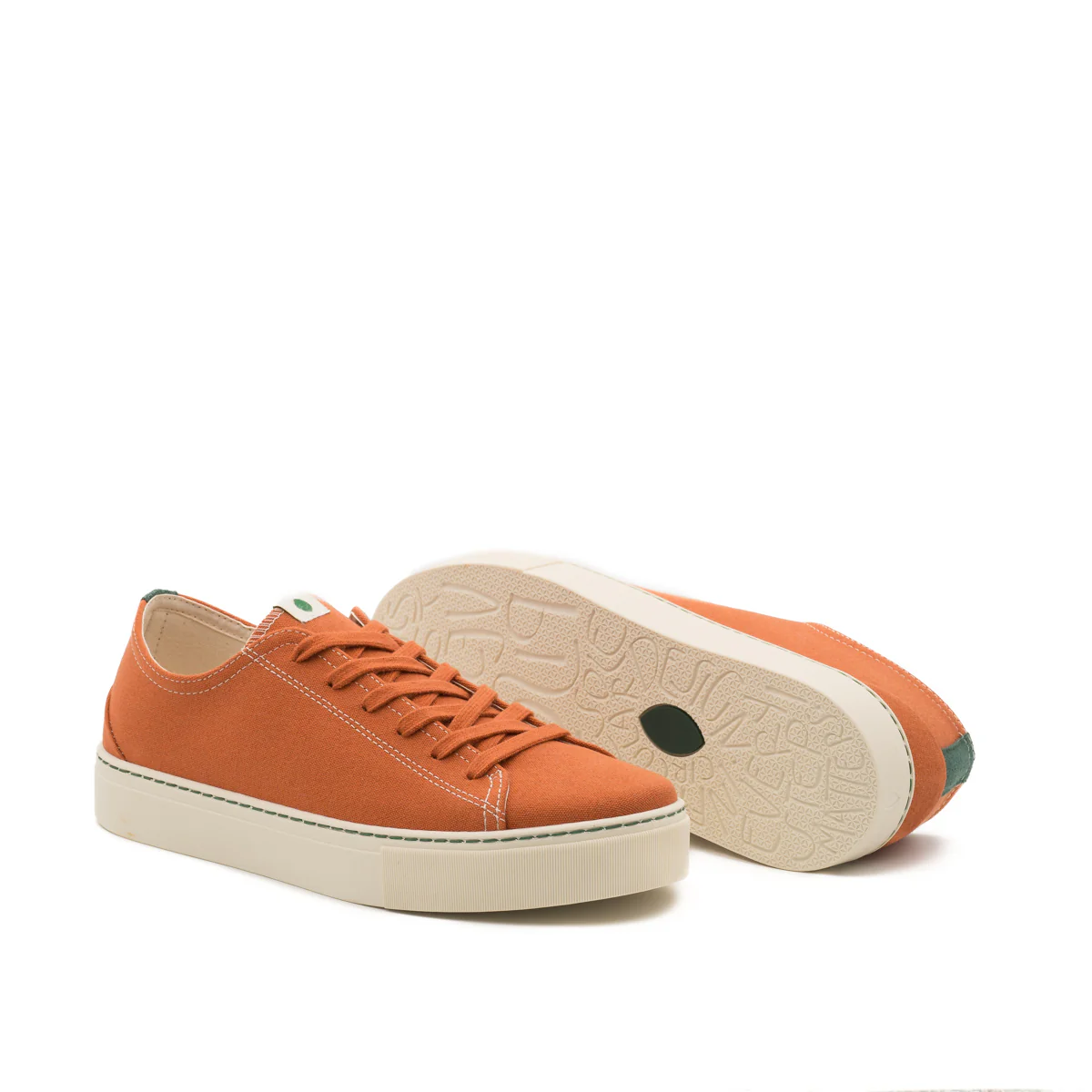 Vegan sneaker Orange COR020 - Image 2
