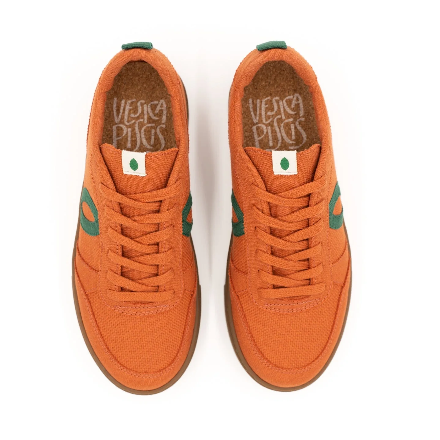 Vegan sneaker Orange SON006 - Image 3