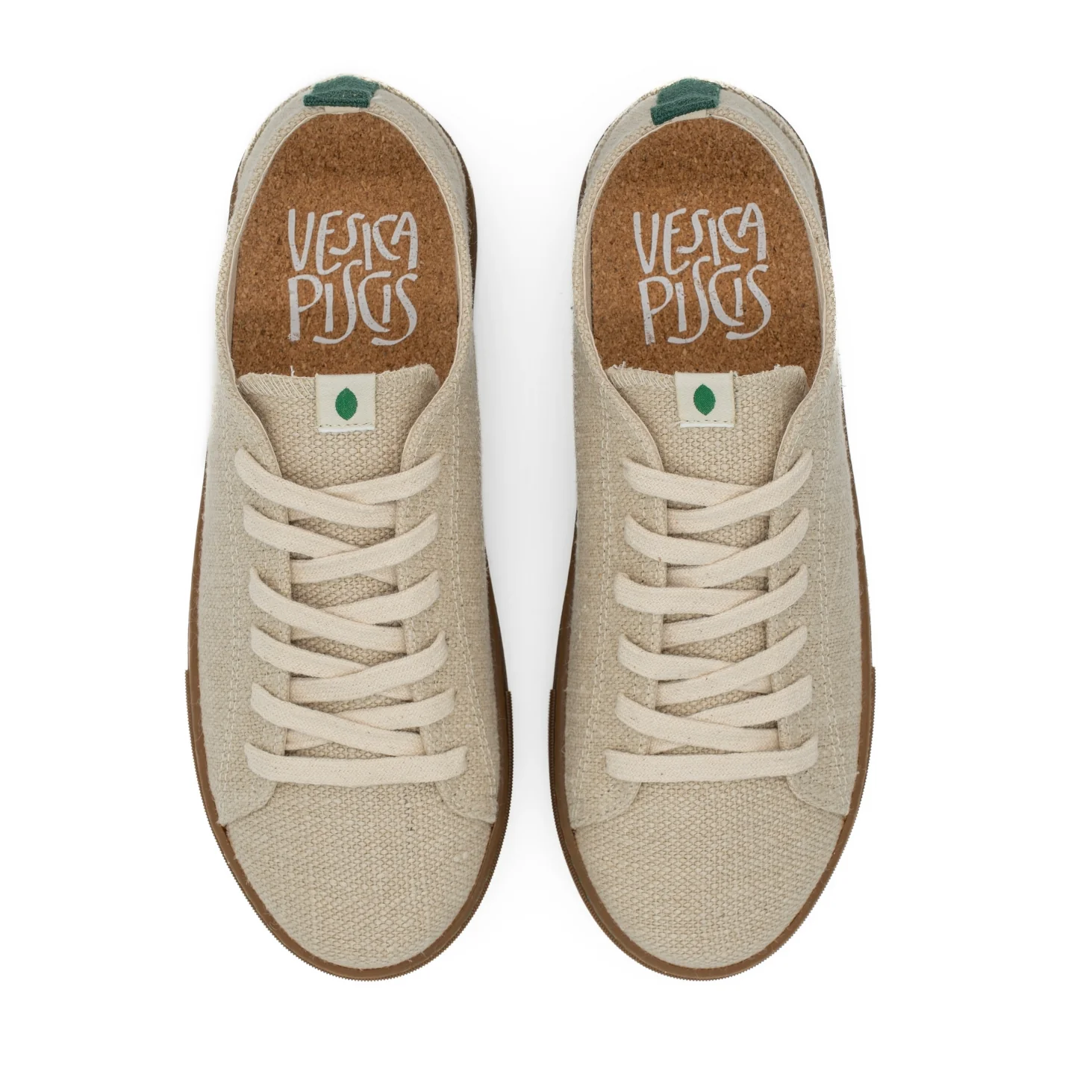 vegan sneaker raw organic hemp (natural) COR036 - Image 4