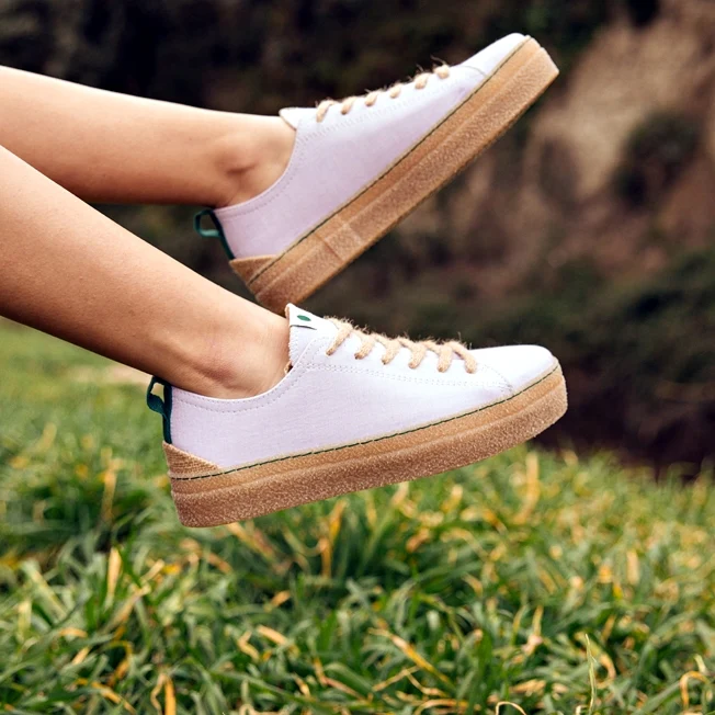 Vegan sneaker Purple INE003 - Image 2