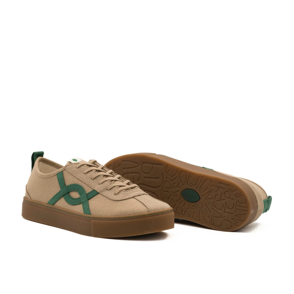 Vegan sneaker sand KAF014 - Image 2