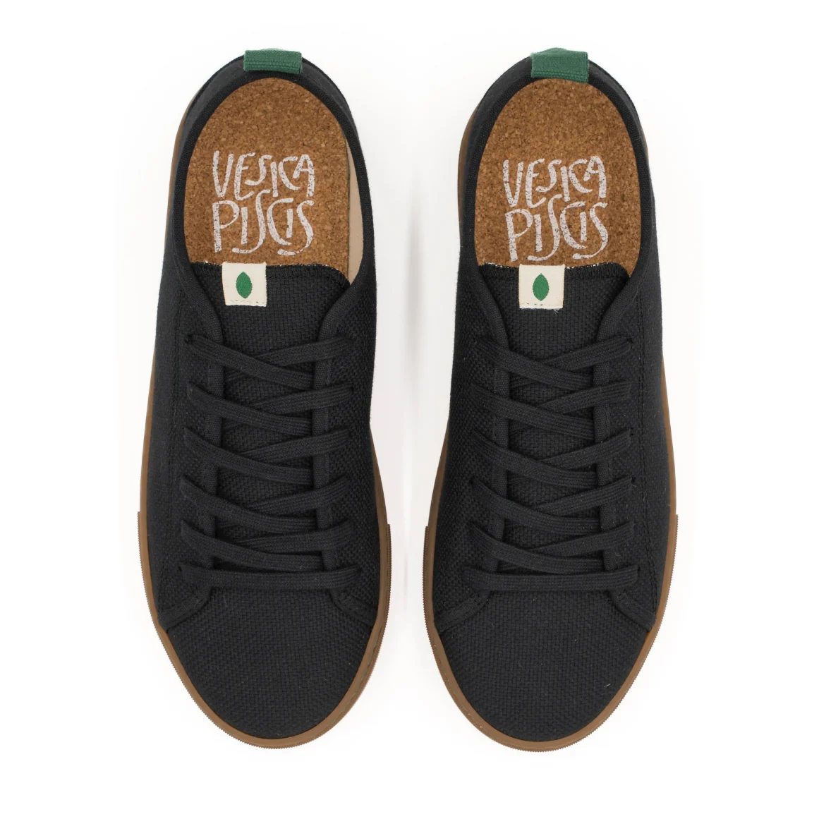 Vegan sneaker black NIK012 - Image 3