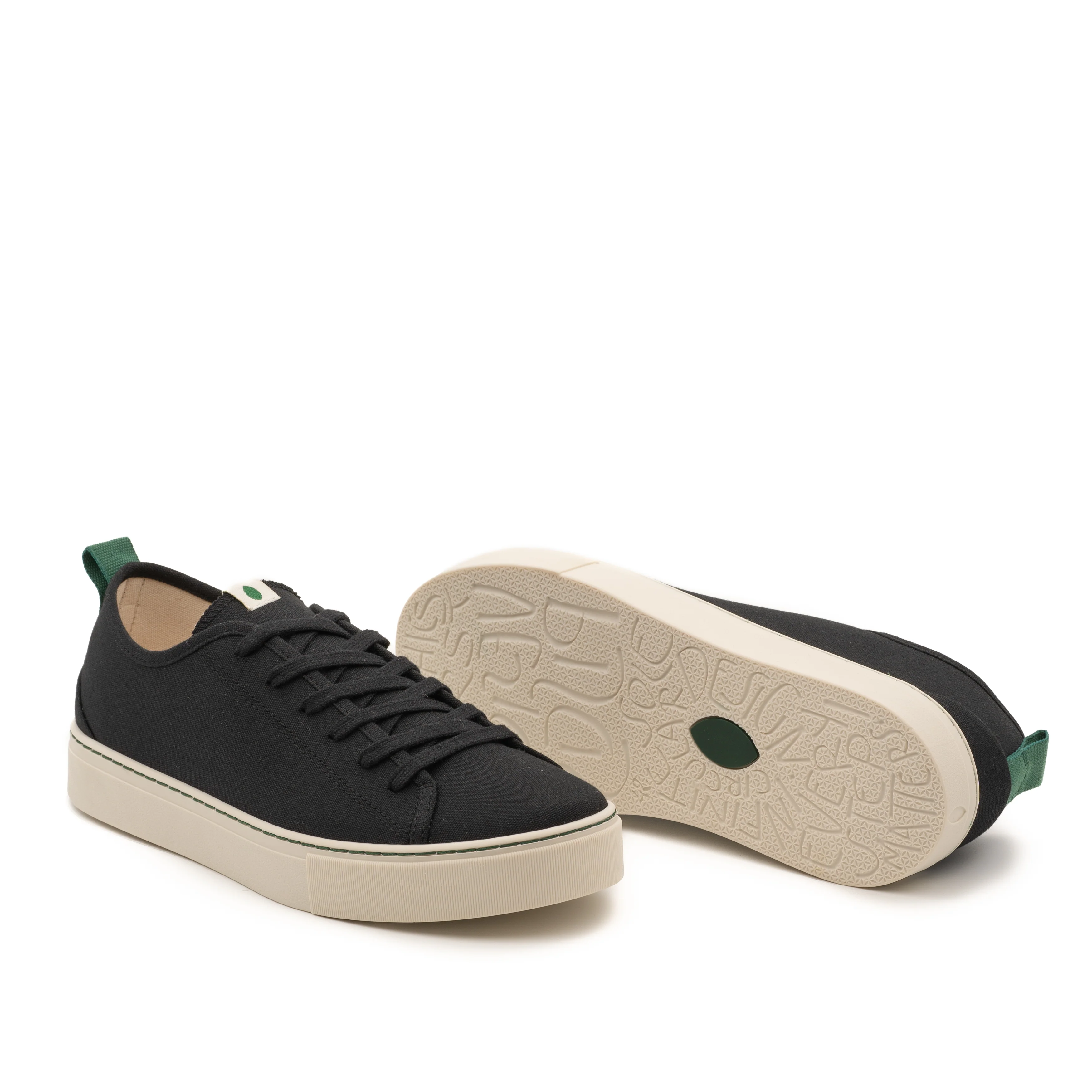 Vegan sneaker Black NIK009 - Image 2
