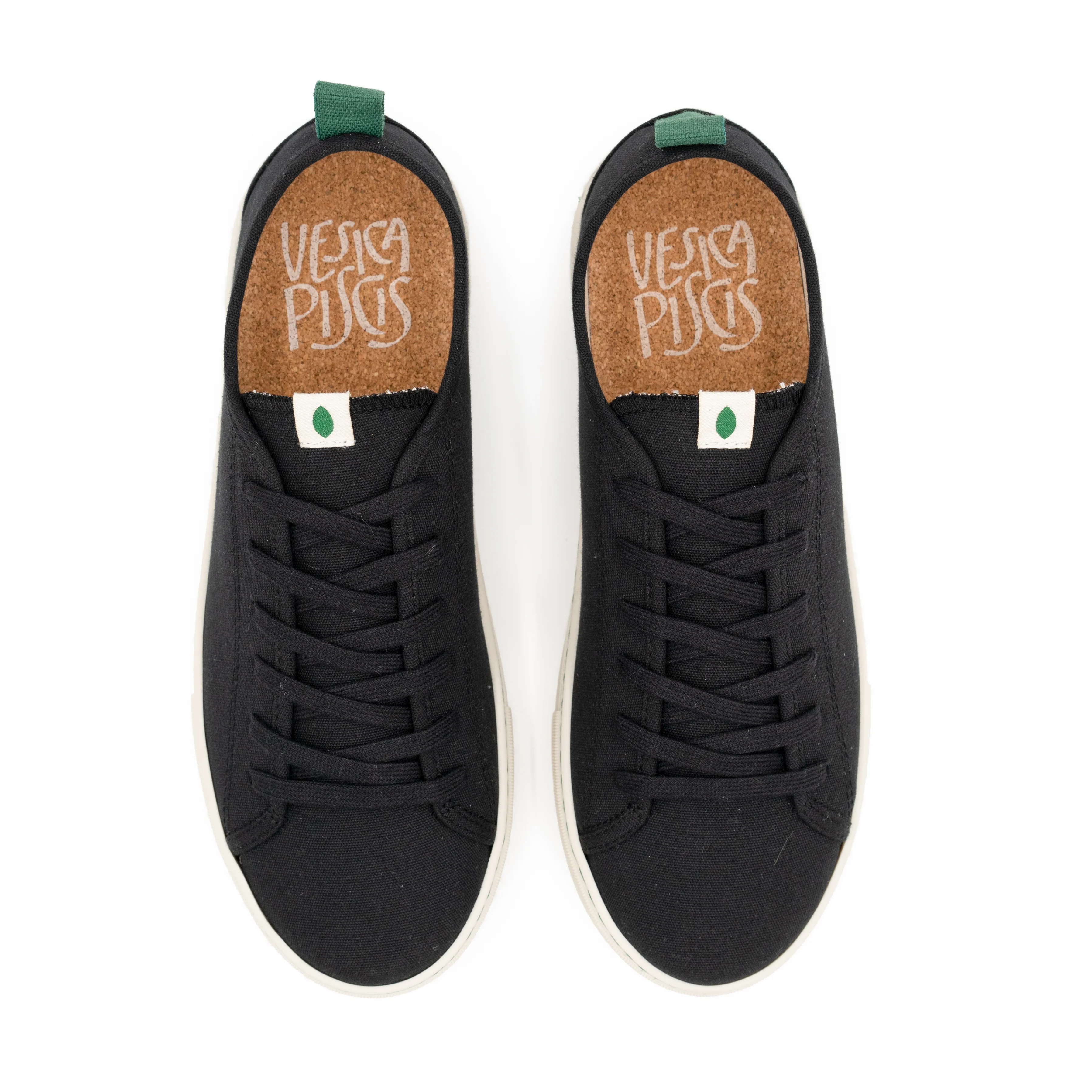 Vegan sneaker Black NIK009 - Image 3