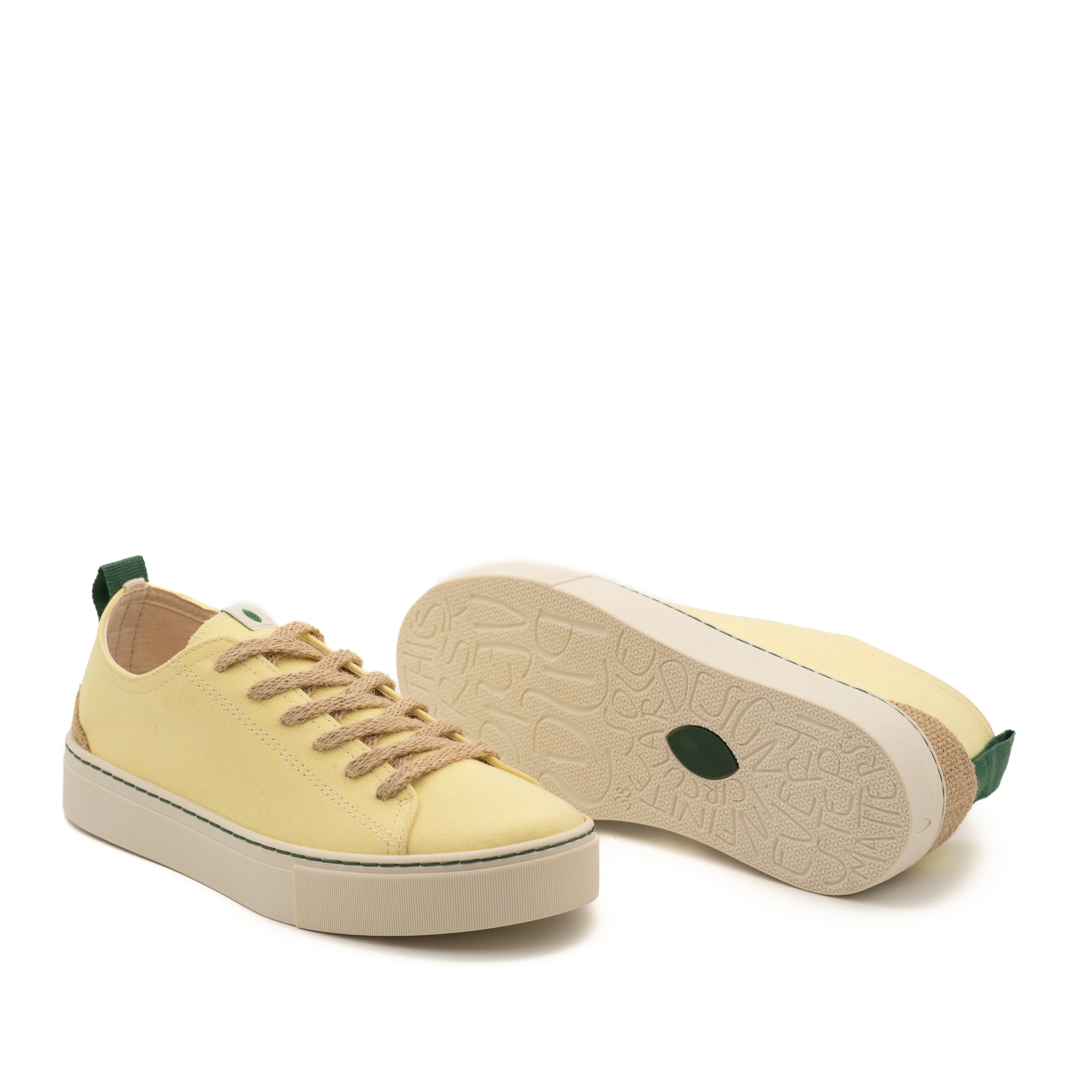 Vegan sneaker Yellow COR015 - Image 2
