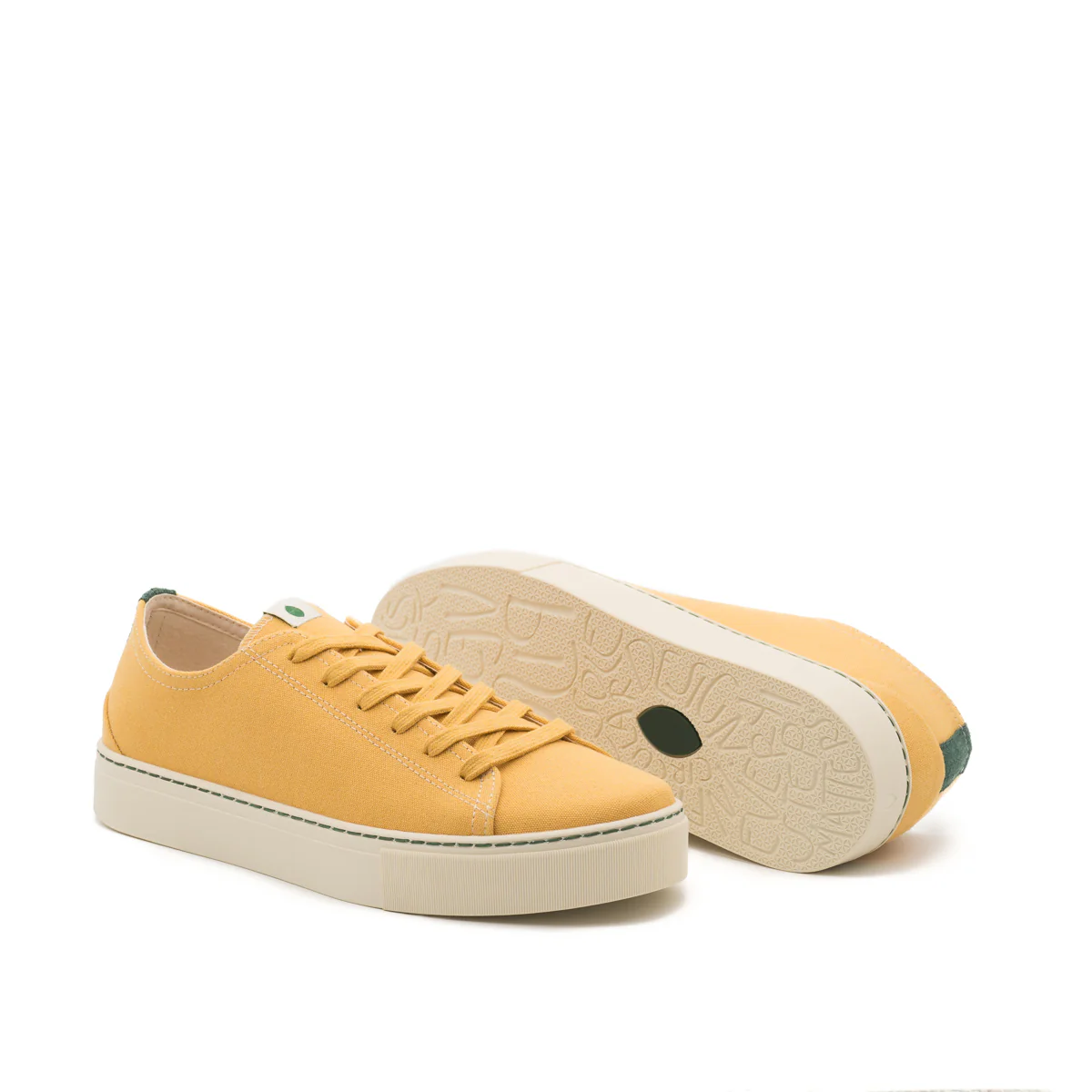 Vegan sneaker yellow COR021 - Image 2