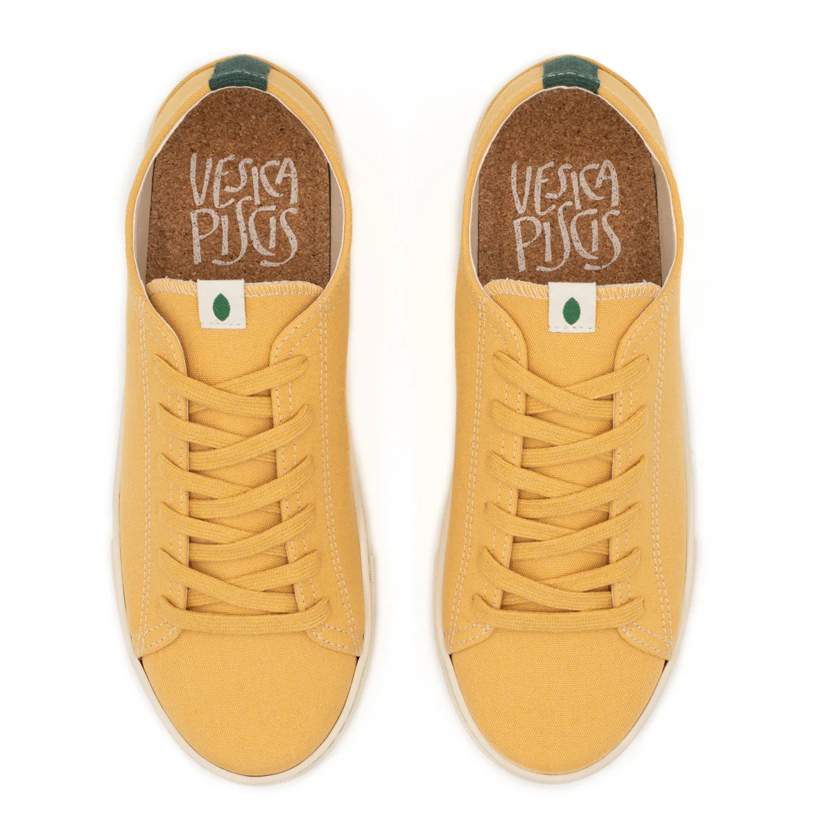 Vegan sneaker yellow COR021 - Image 3