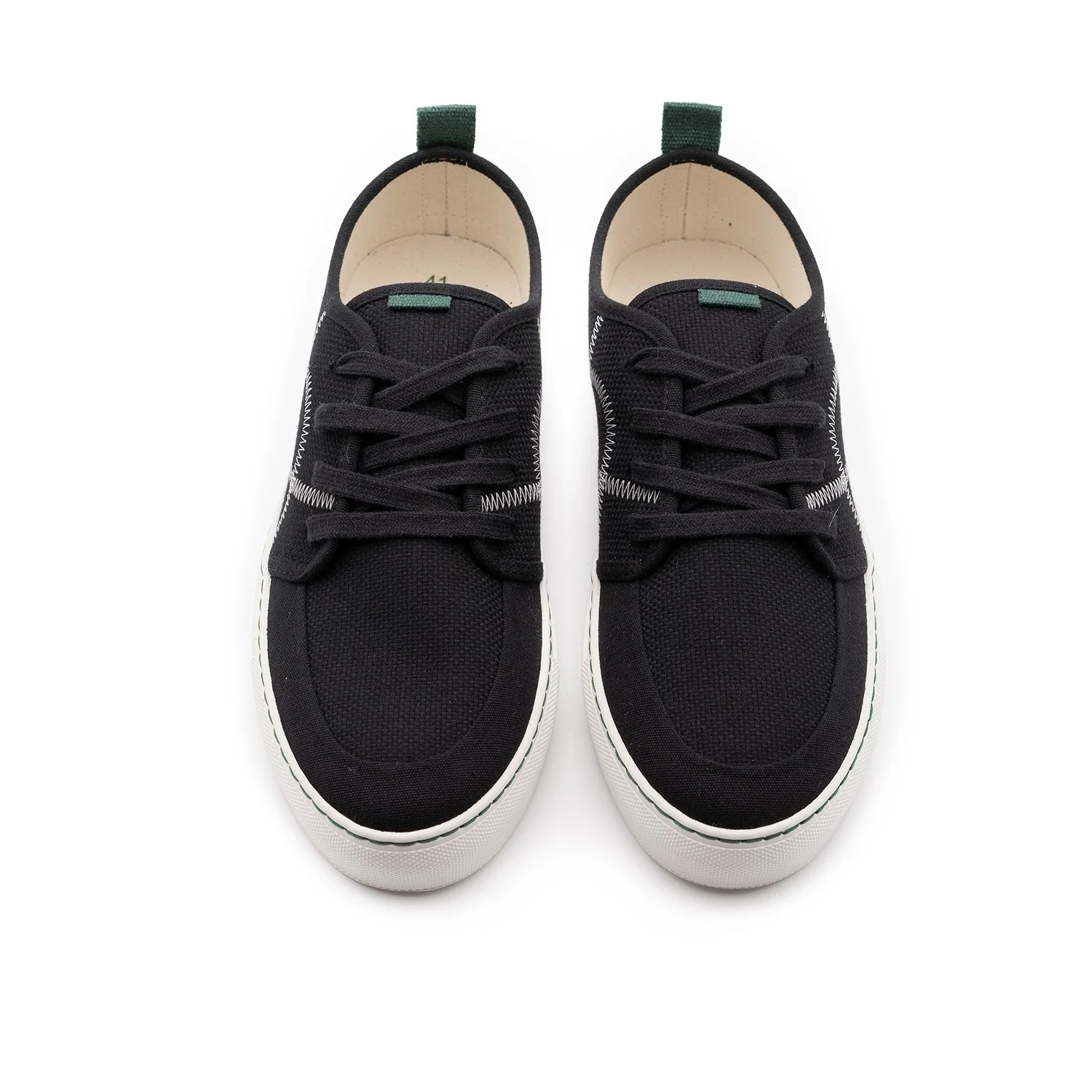 Vegan sneaker black TAG004 - Image 3