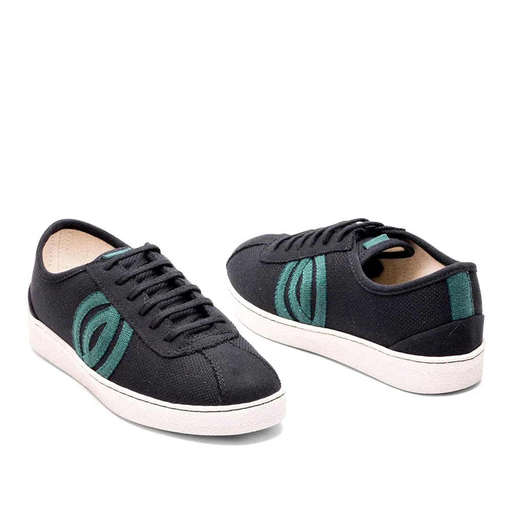 Vegan sneaker black DIO007 - Image 2