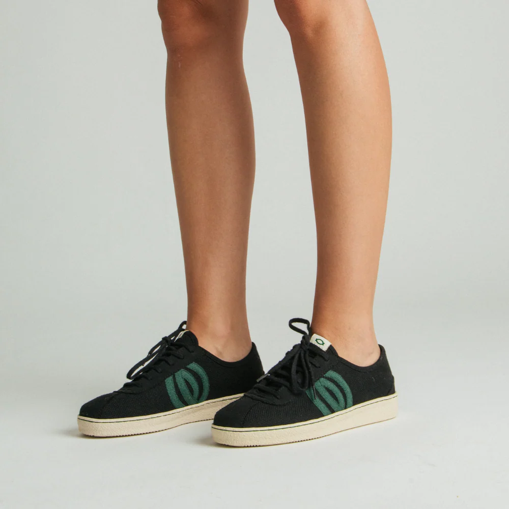 Vegan sneaker black DIO007 - Image 3