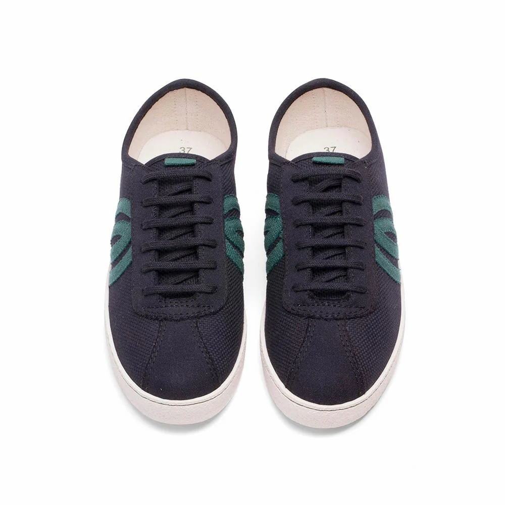 Vegan sneaker black DIO007 - Image 4