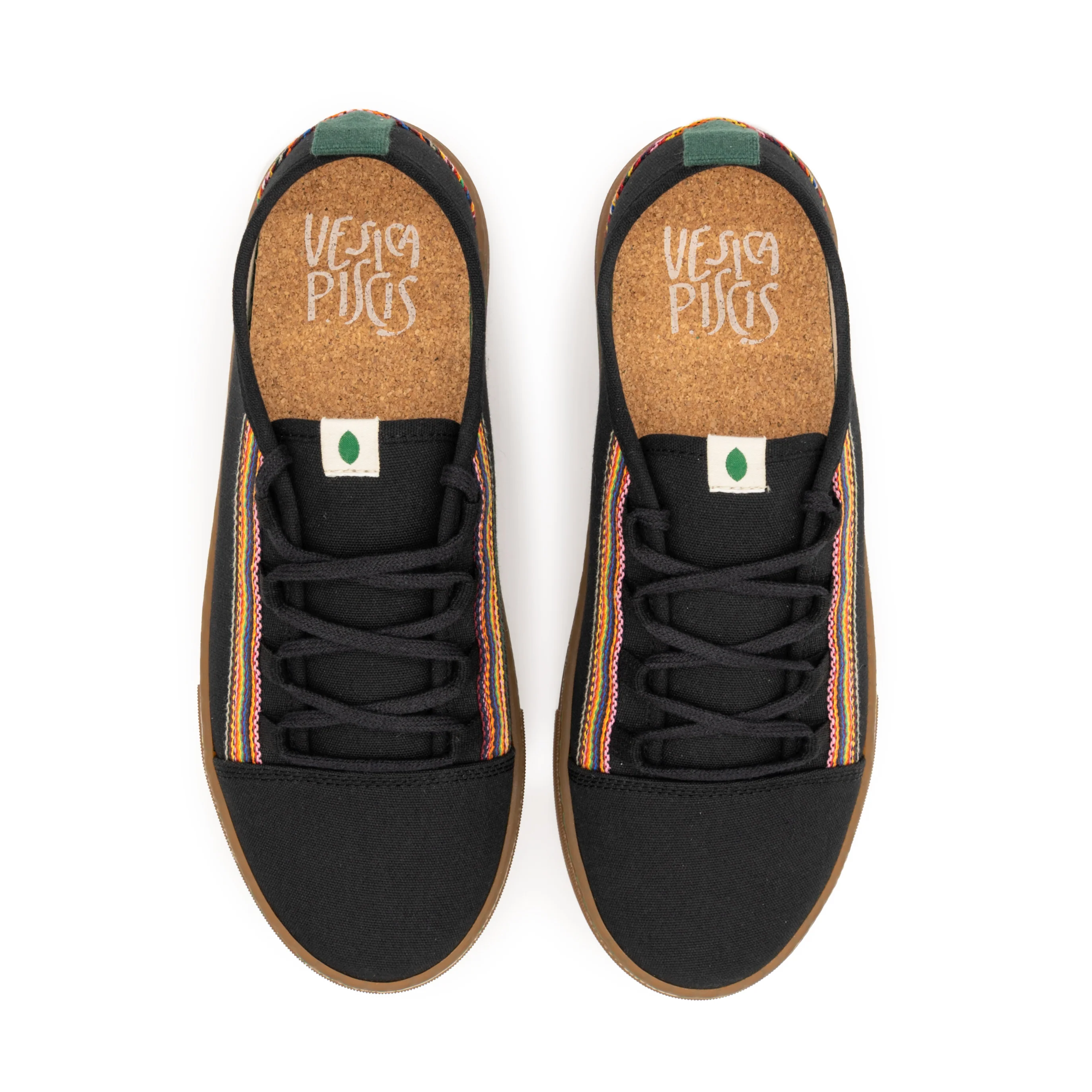 Vegan sneaker black shanti CUV004 - Image 4