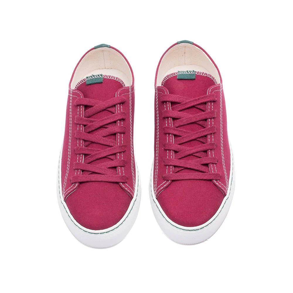 Vegan sneaker bordeaux COR005 - Image 4