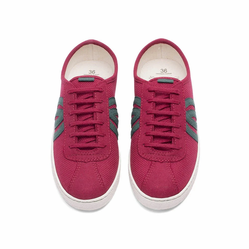 Vegan sneaker bordeaux DIO015 - Image 3