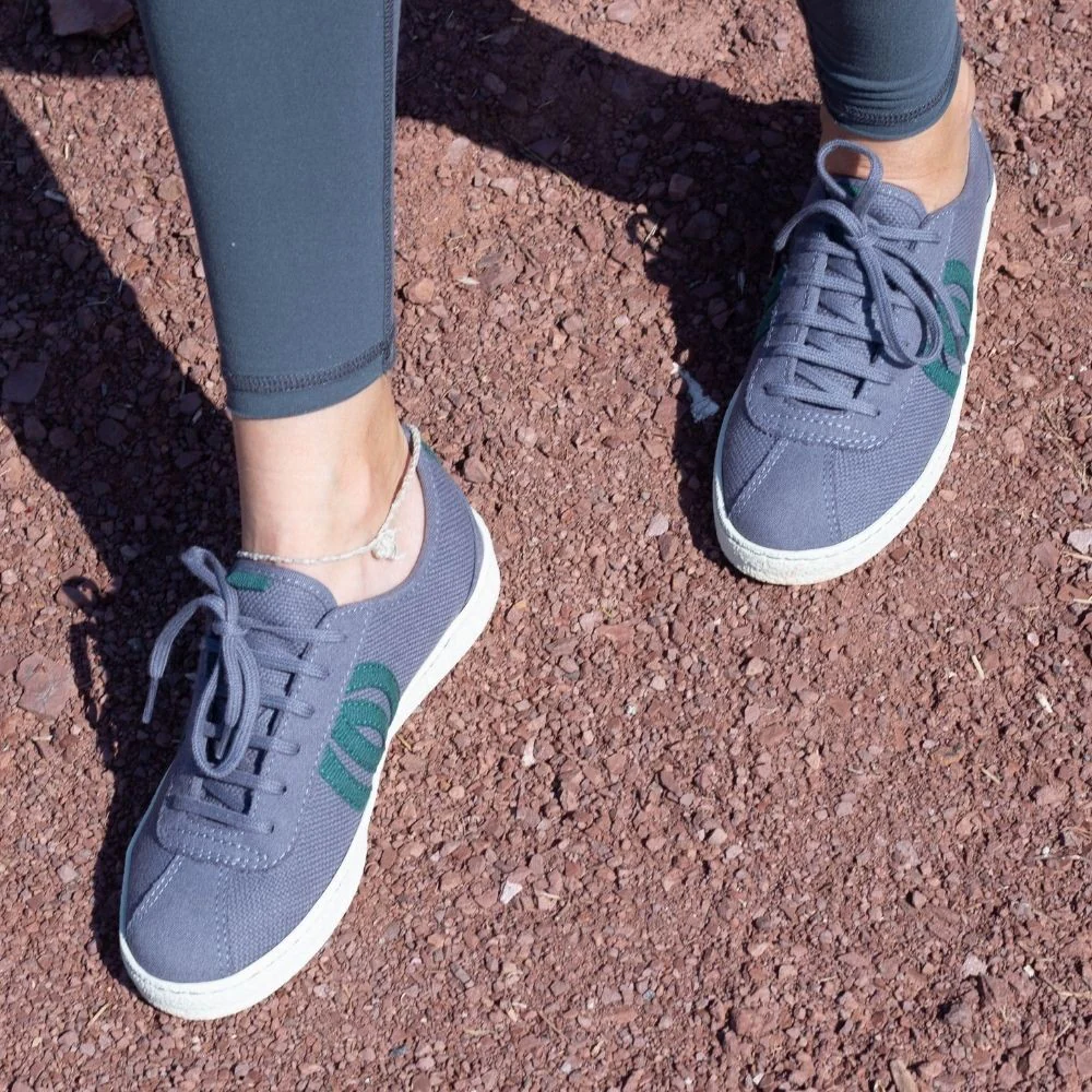 Vegan sneaker gray DIO013 - Image 4