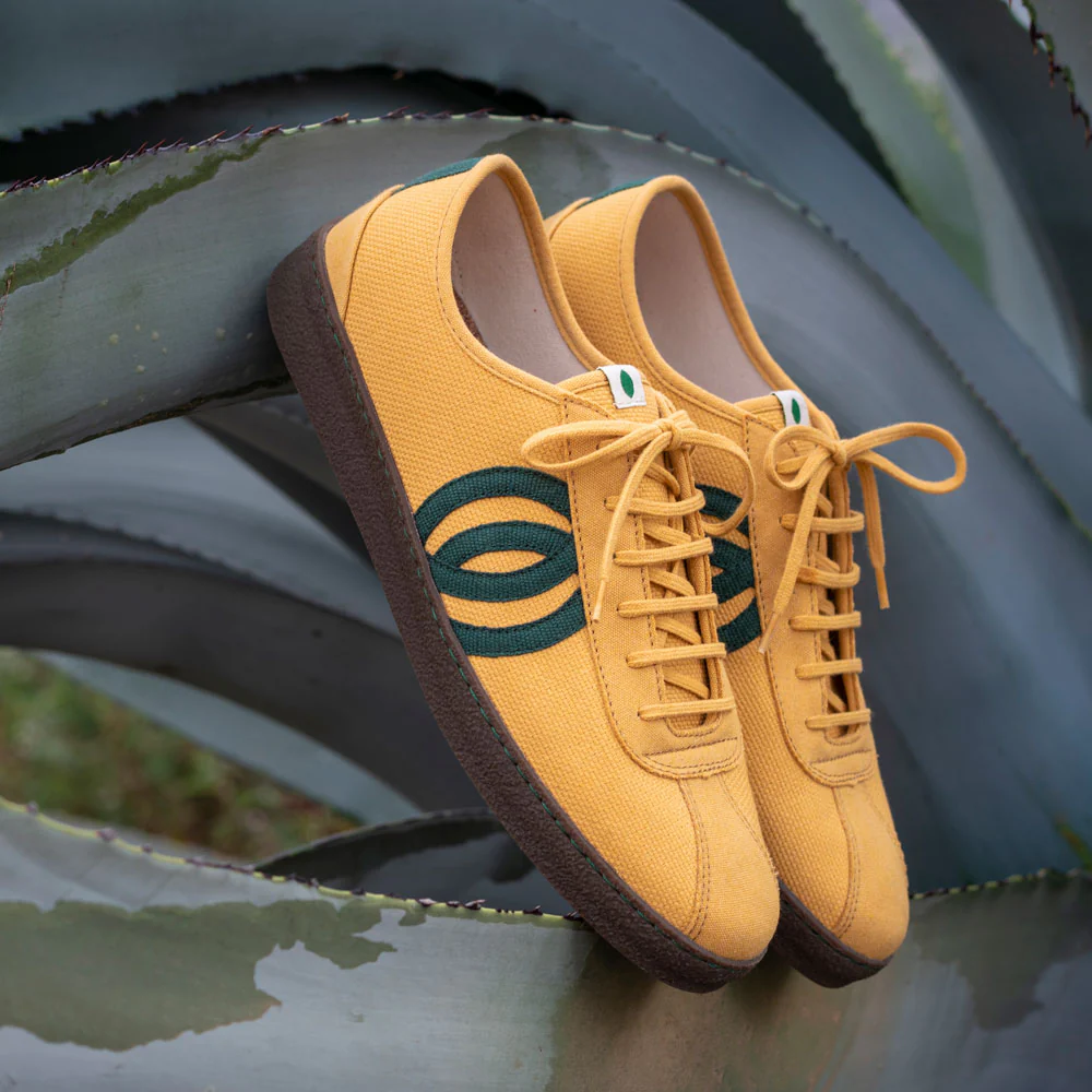 Vegan sneaker mustard DIO025 - Image 5