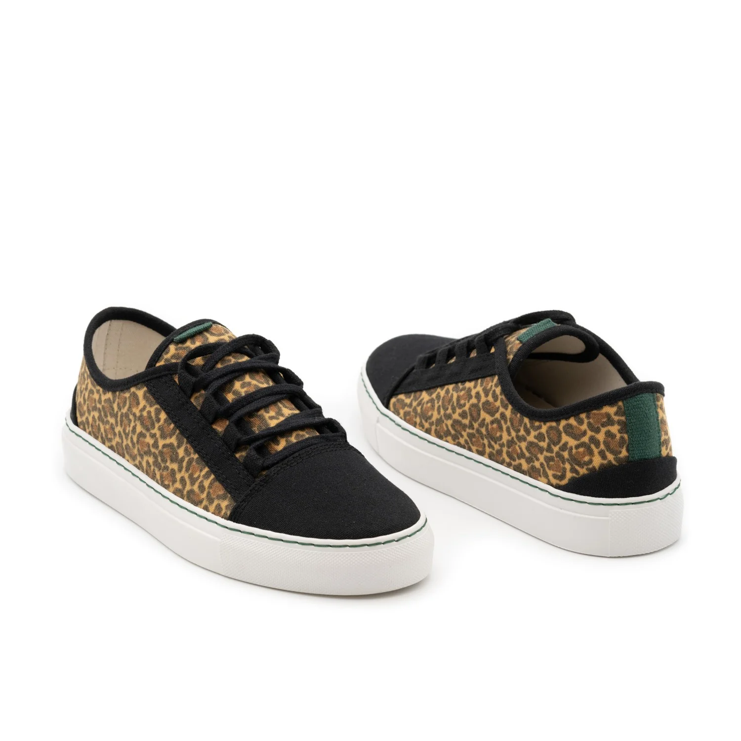Vegan sneaker mustard leopard CUV008 - Image 2