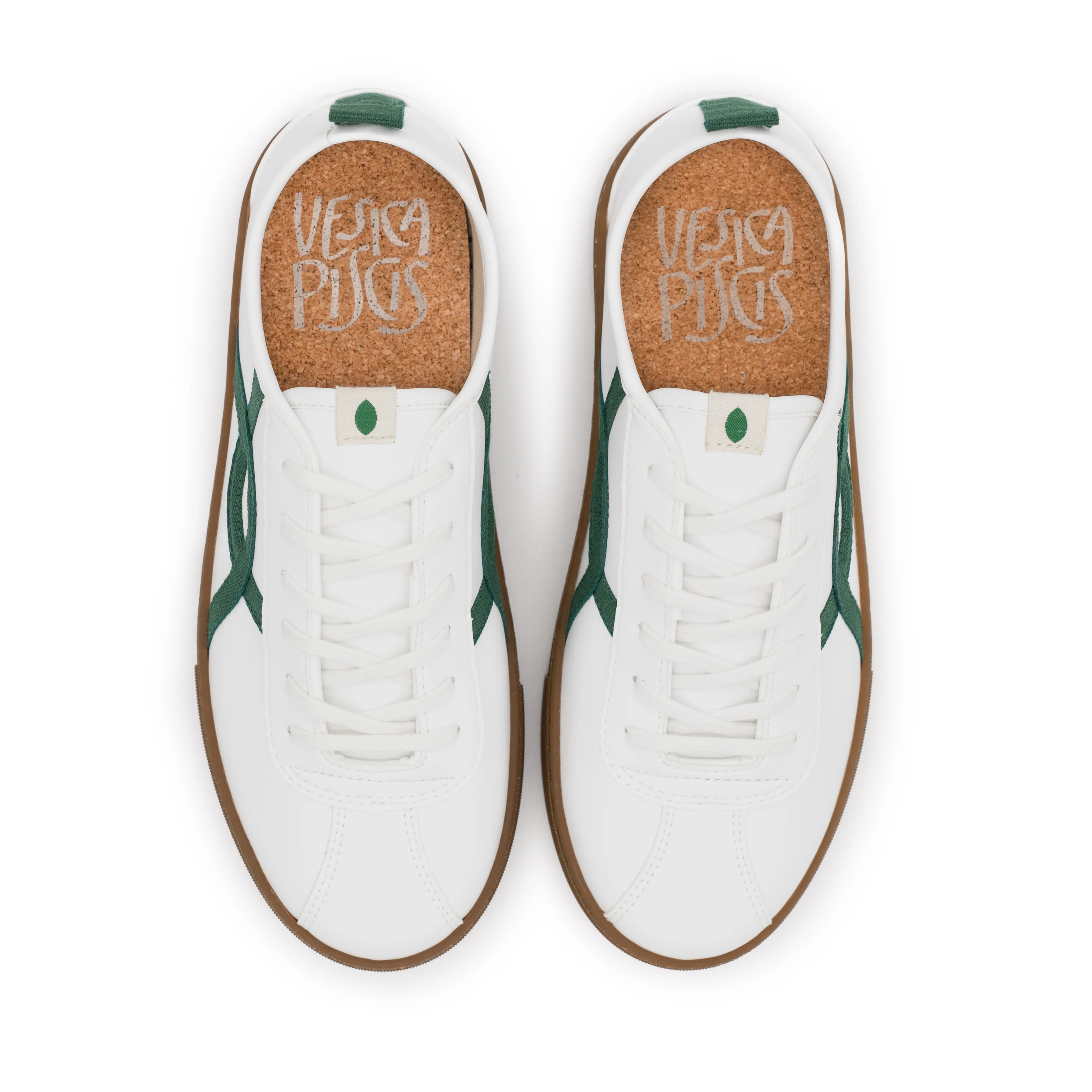 Vegan sneakers white of corn KAF007 - Image 3