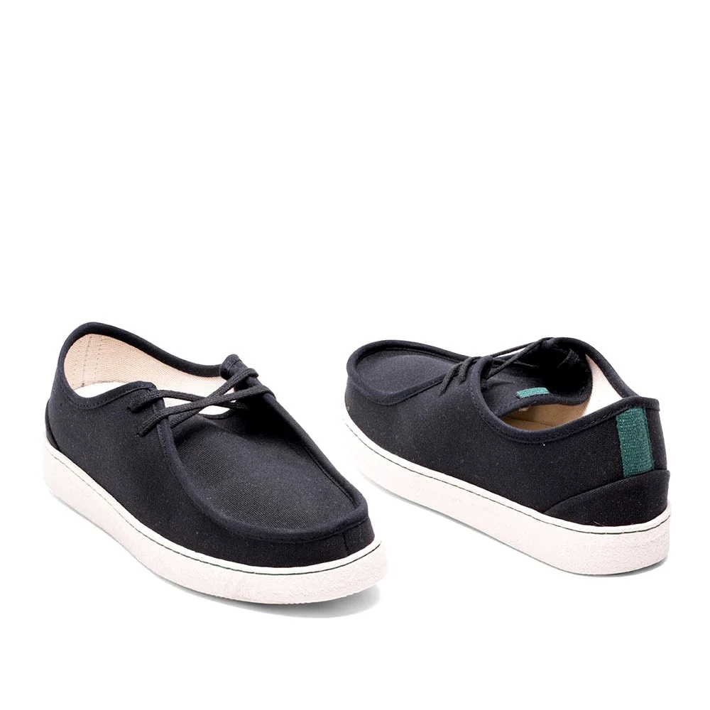 Vegan wallabee black SOC006 - Image 2