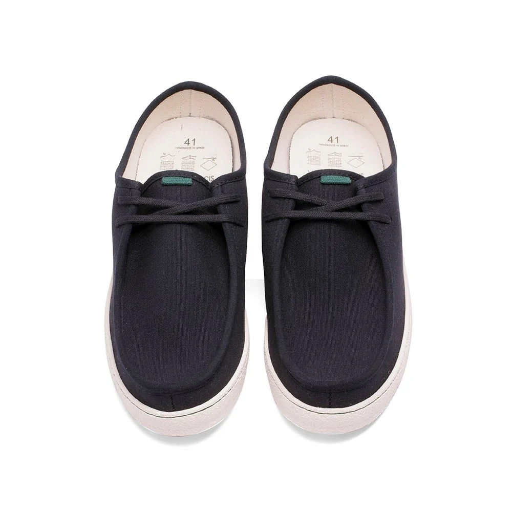 Vegan wallabee black SOC006 - Image 3