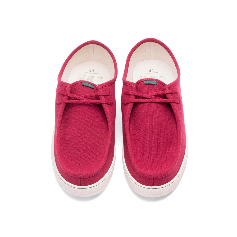 Vegan wallabee bordeaux SOC008 - Image 3