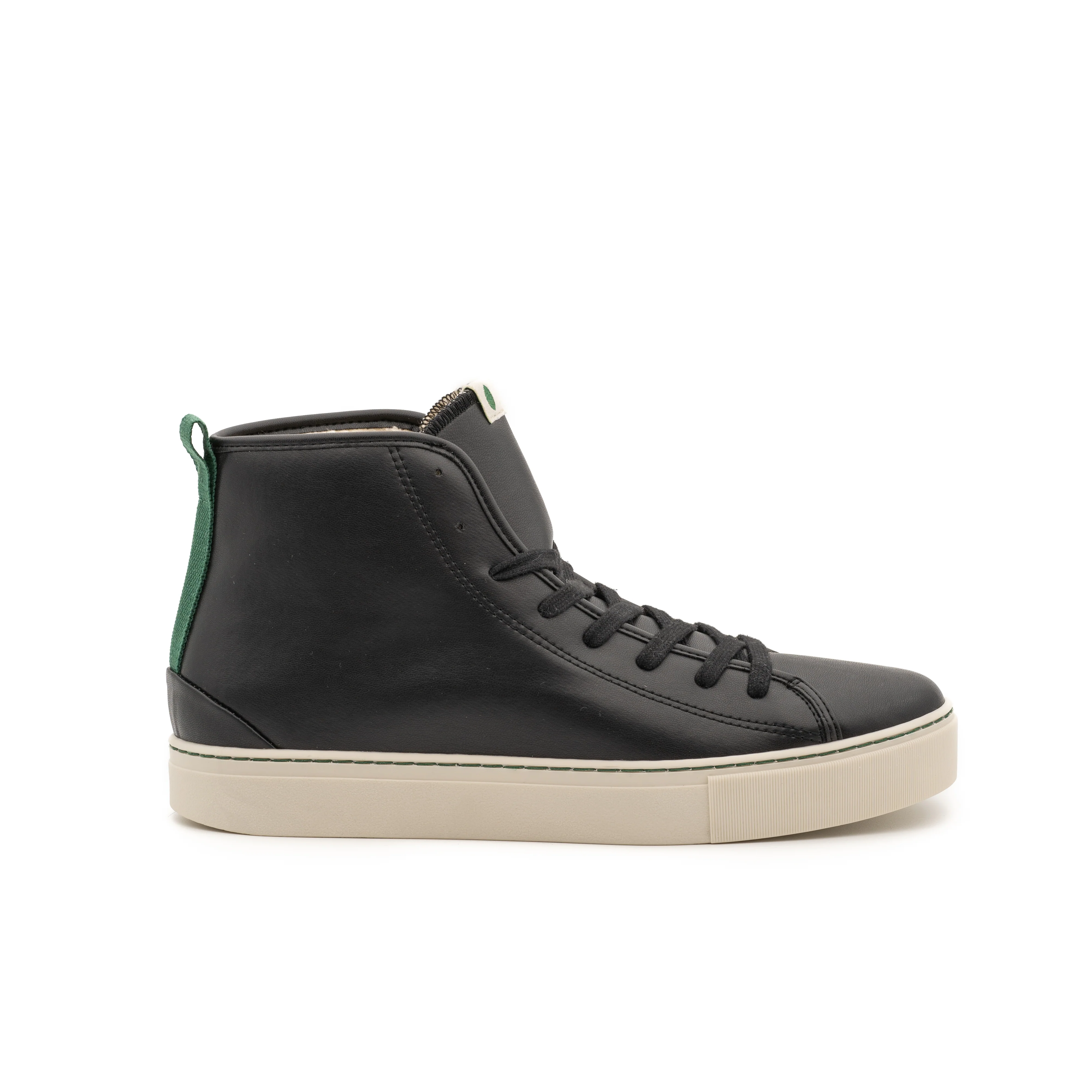 Vegan winter bootie Bio-Veg black PLA011