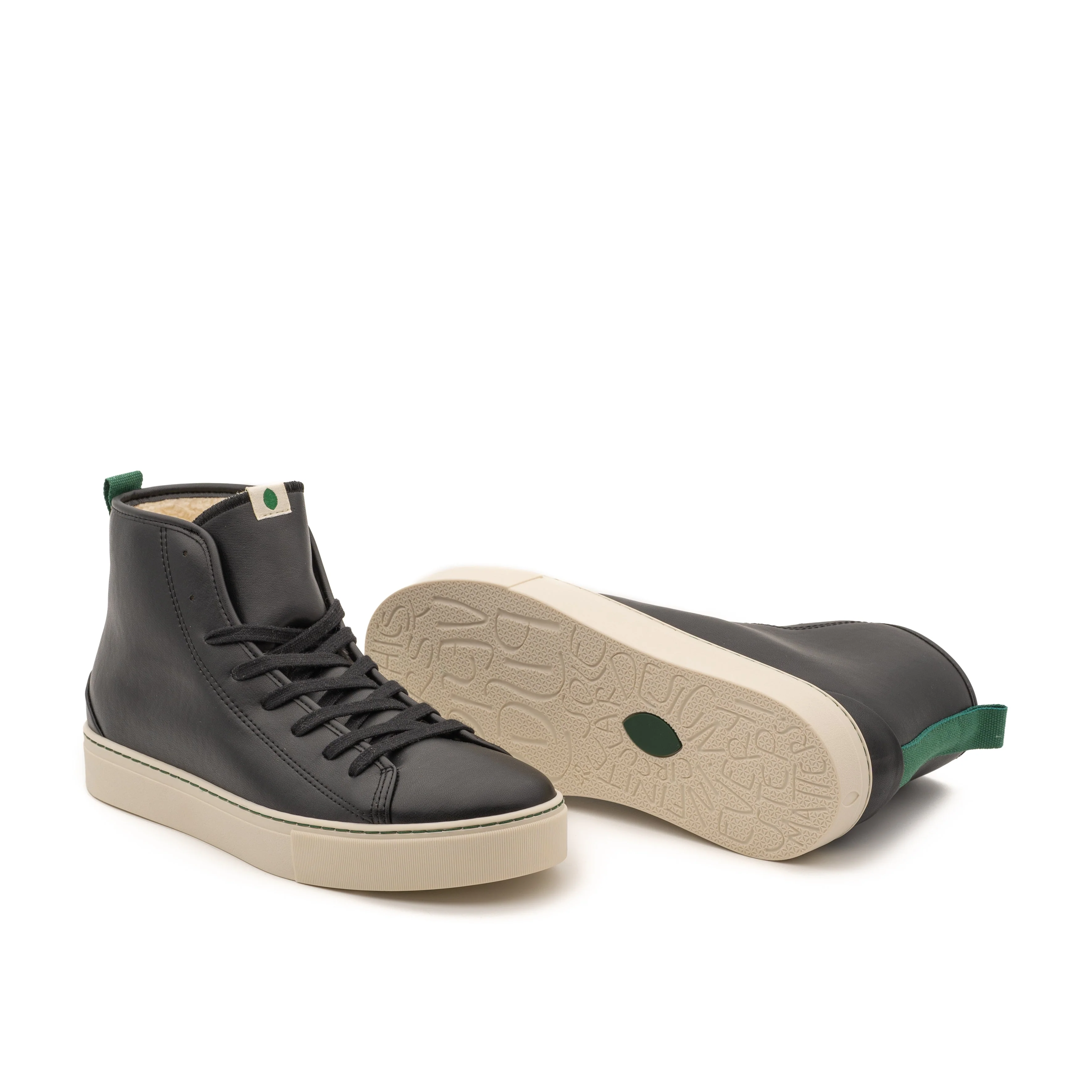 Vegan winter bootie Bio-Veg black PLA011 - Image 3