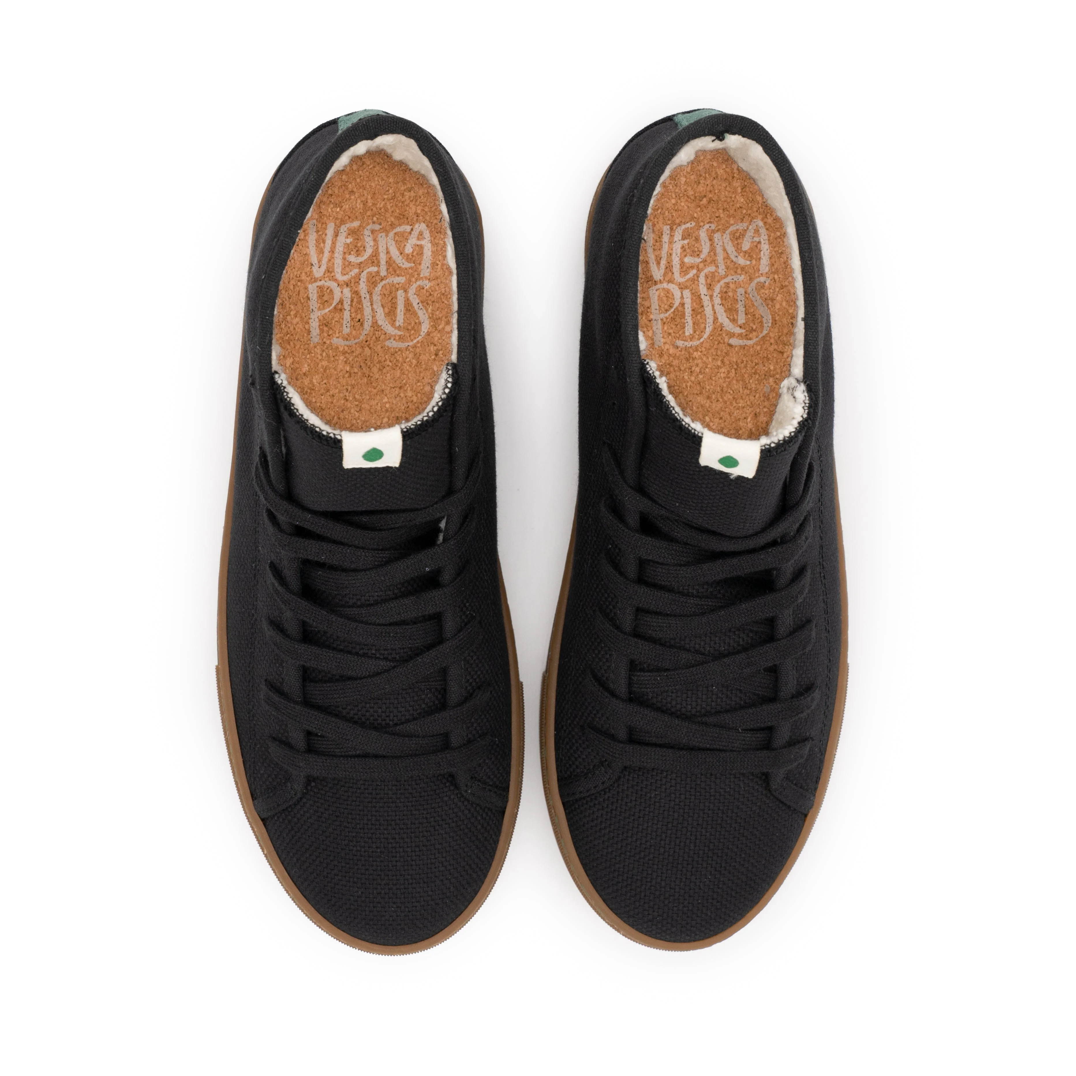 Vegan winter bootie black PLA001 - Image 4