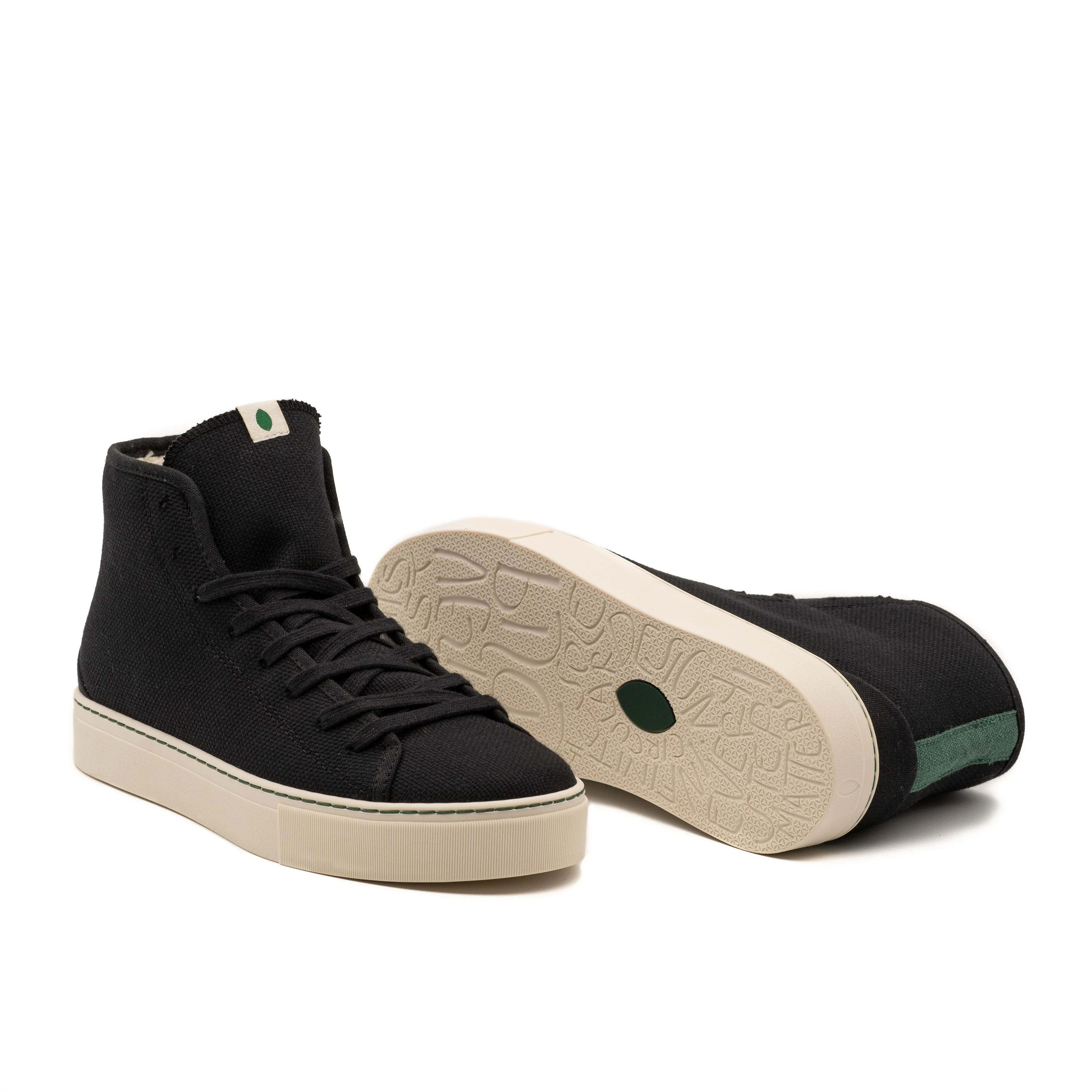 Vegan winter bootie black PLA003 - Image 3