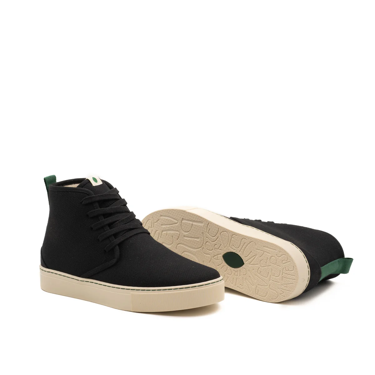 Vegan winter bootie black WAT003 - Image 3