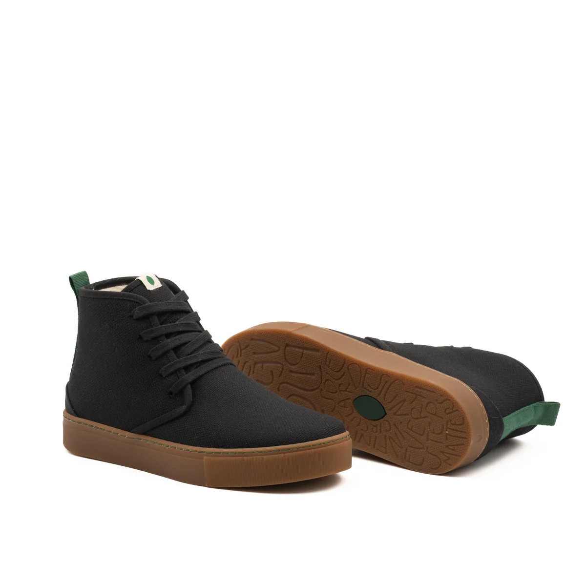 Vegan winter bootie black WAT001 - Image 3