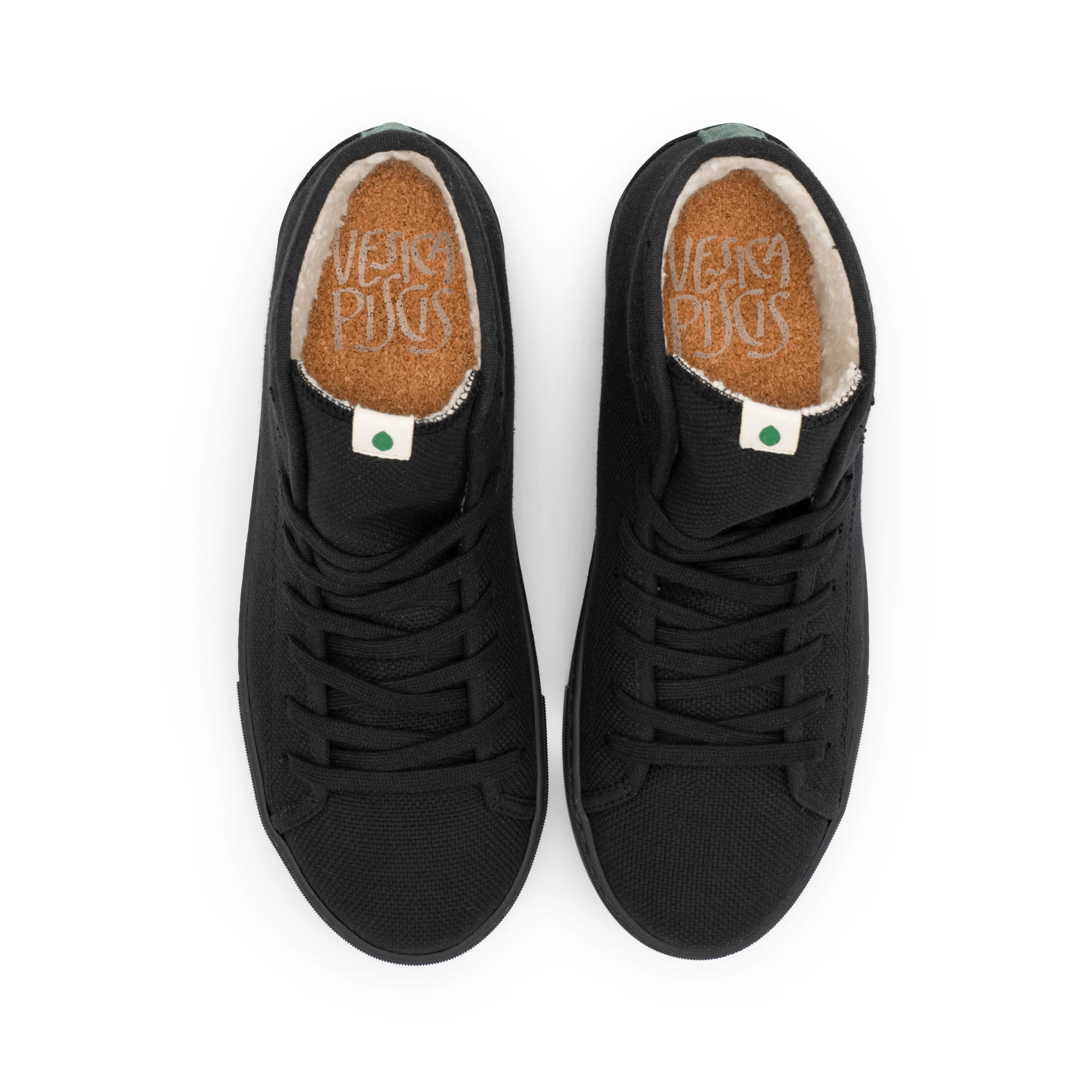 Vegan winter bootie black PLA005 - Image 4
