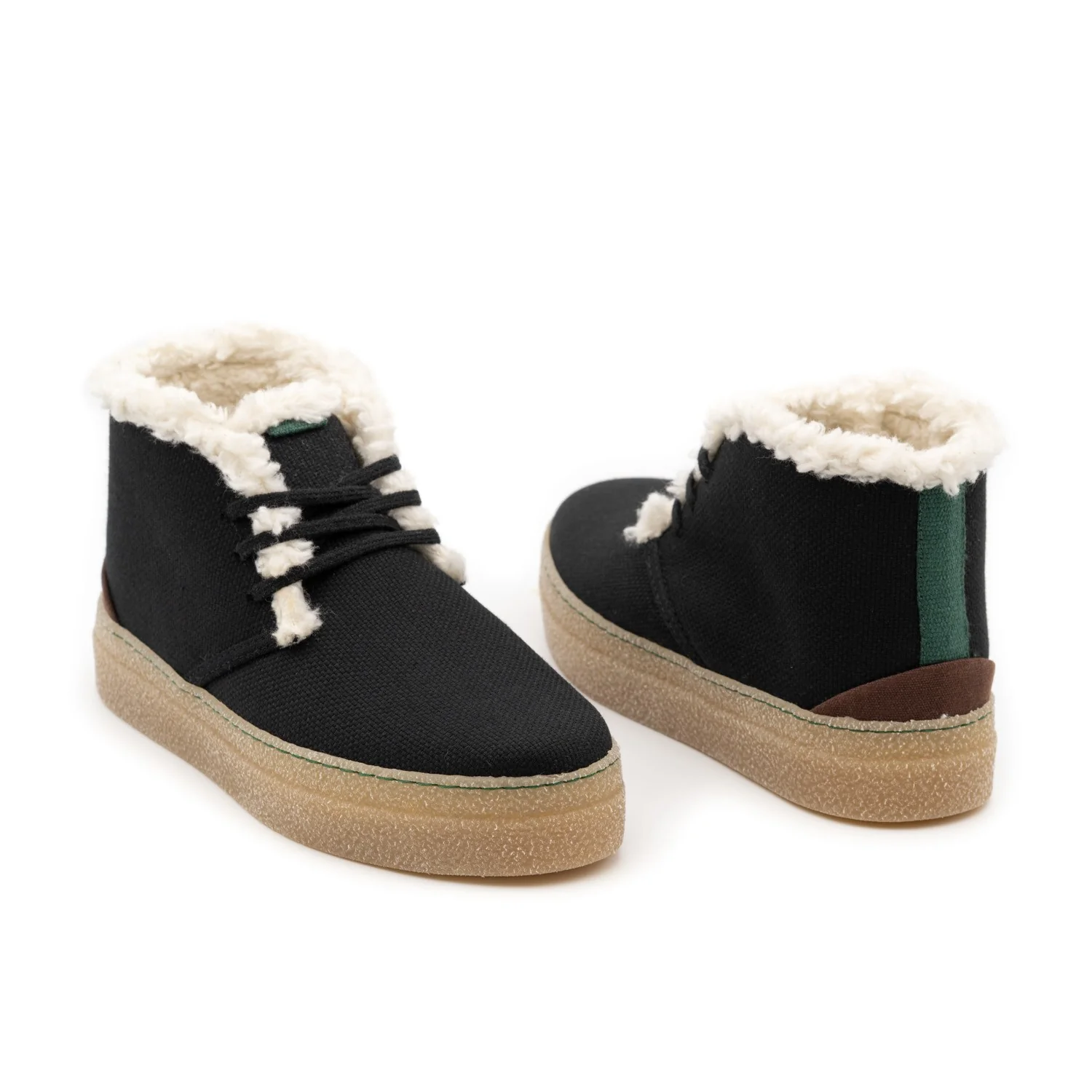 Vegan winter bootie black VAN005 - Image 3